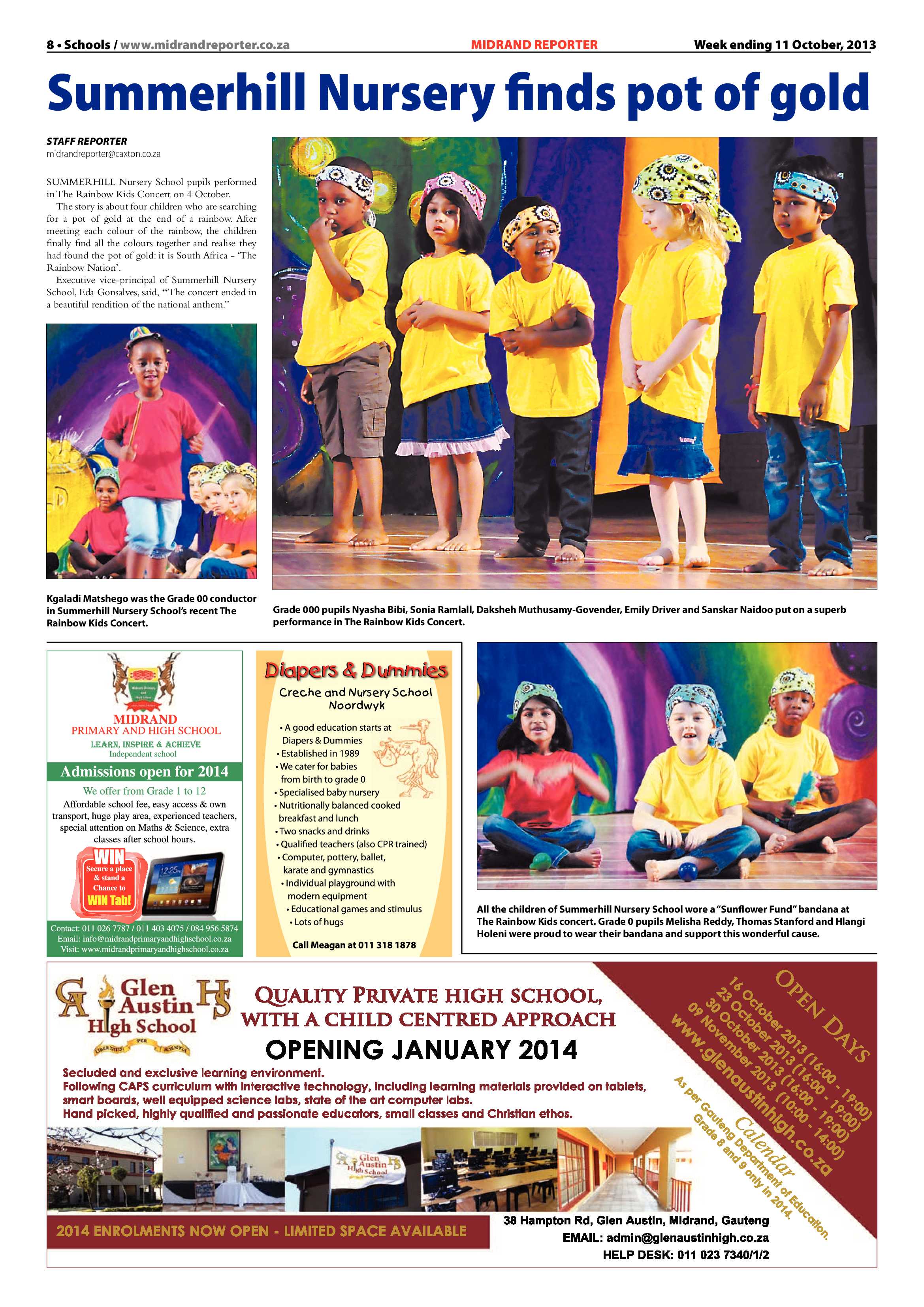 Midrand Reporter 11 October 2013 page 8