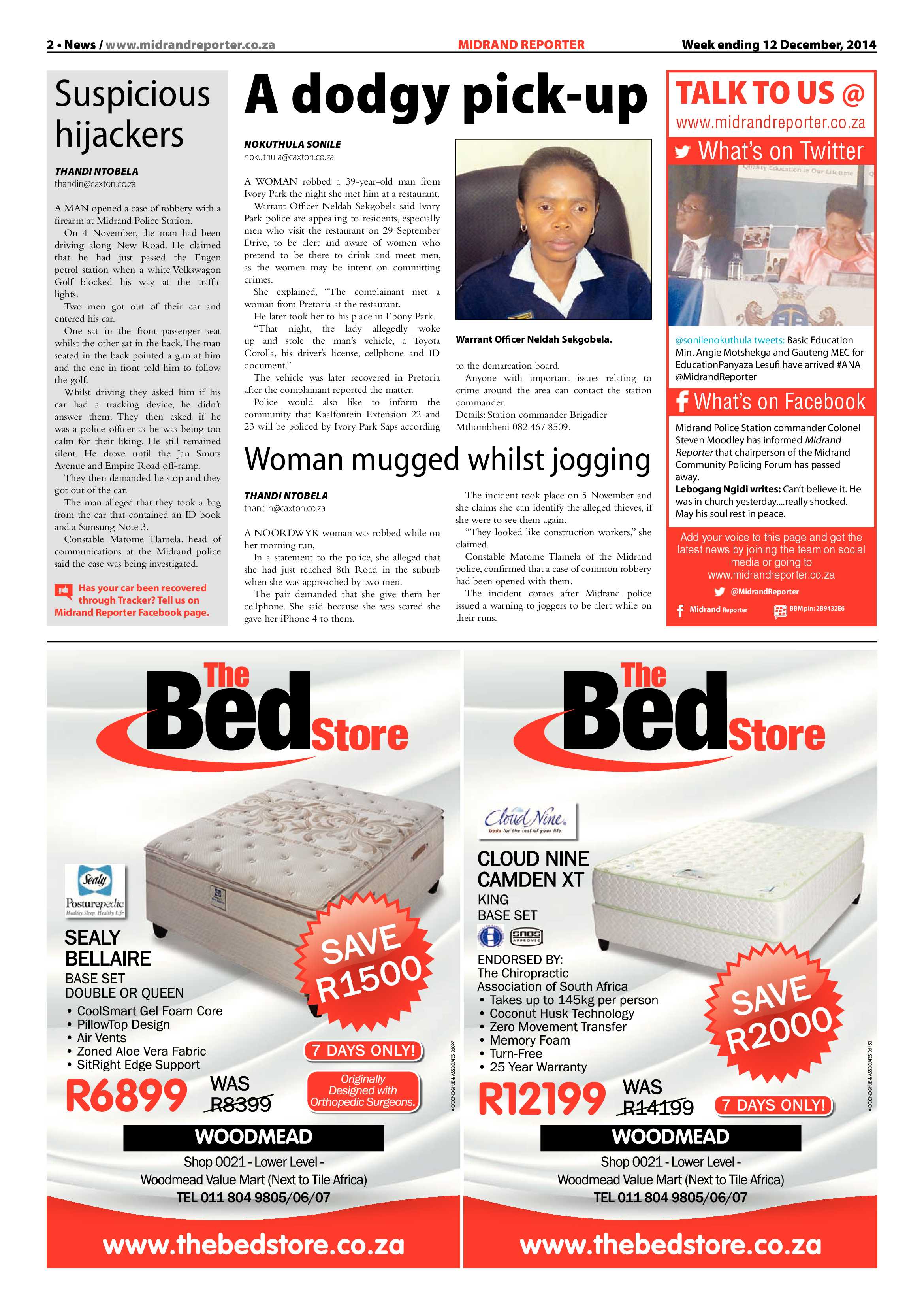 Midrand Reporter 12 December 2014 page 2