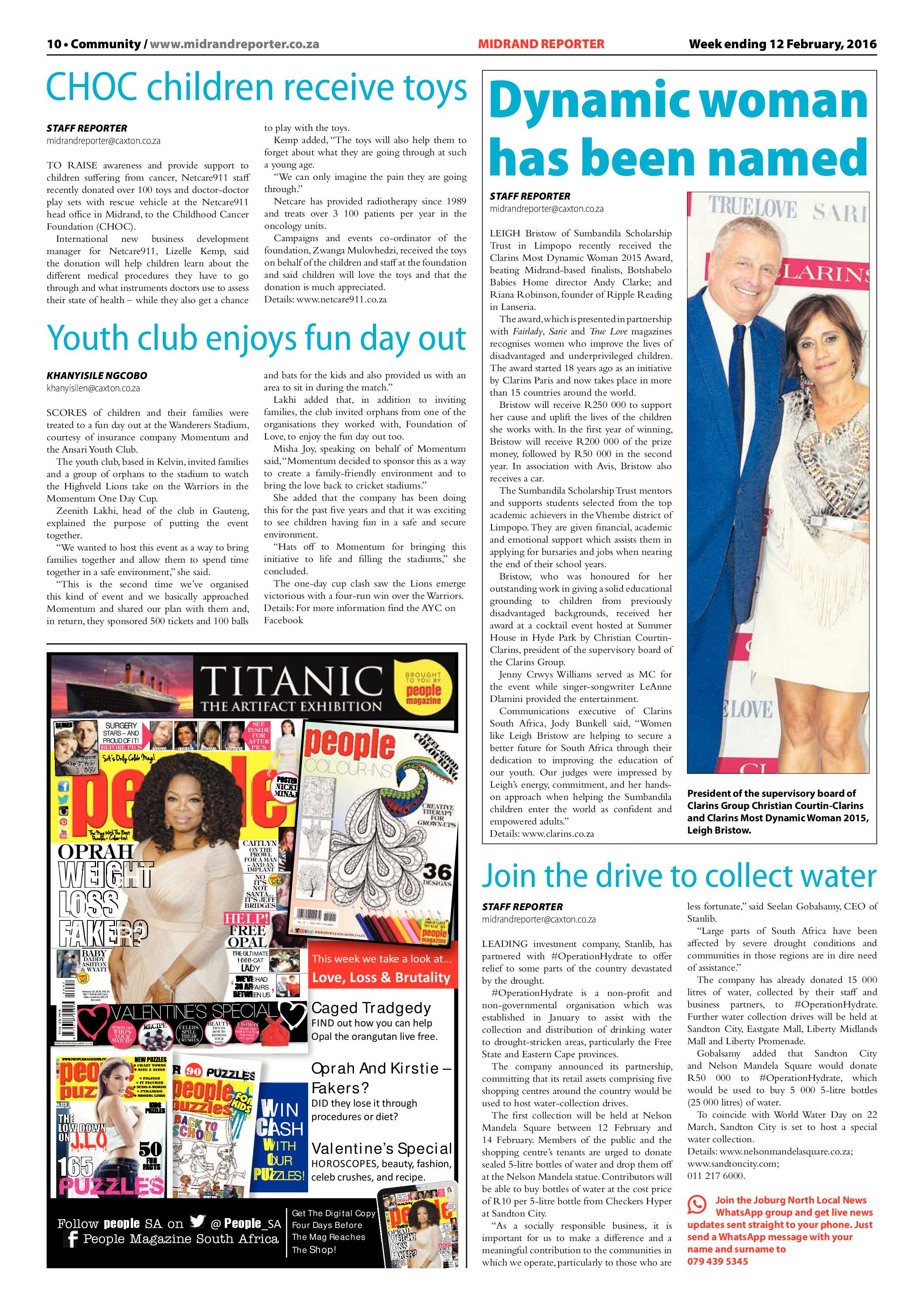 Midrand Reporter 12 February 2016 page 10
