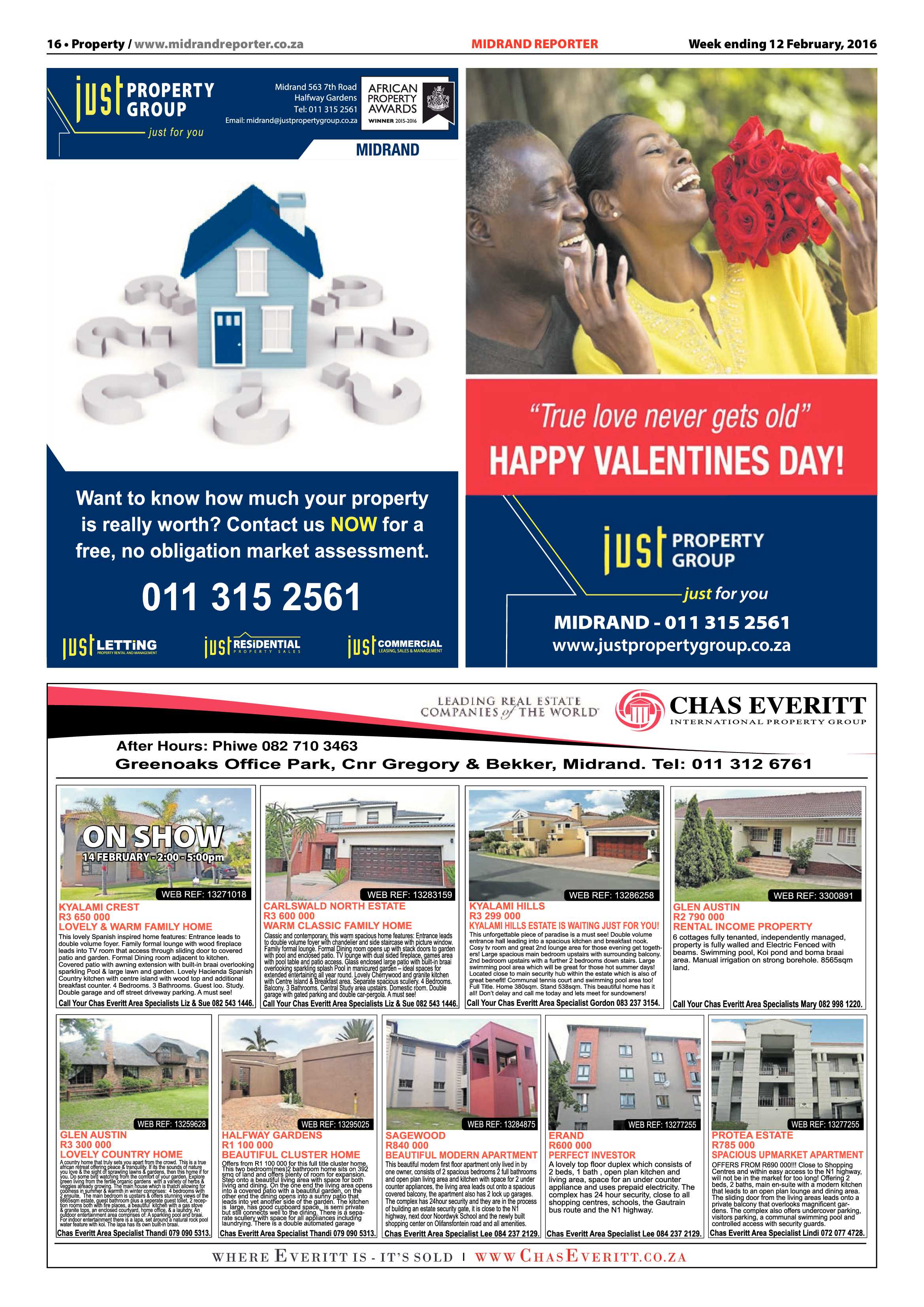 Midrand Reporter 12 February 2016 page 16