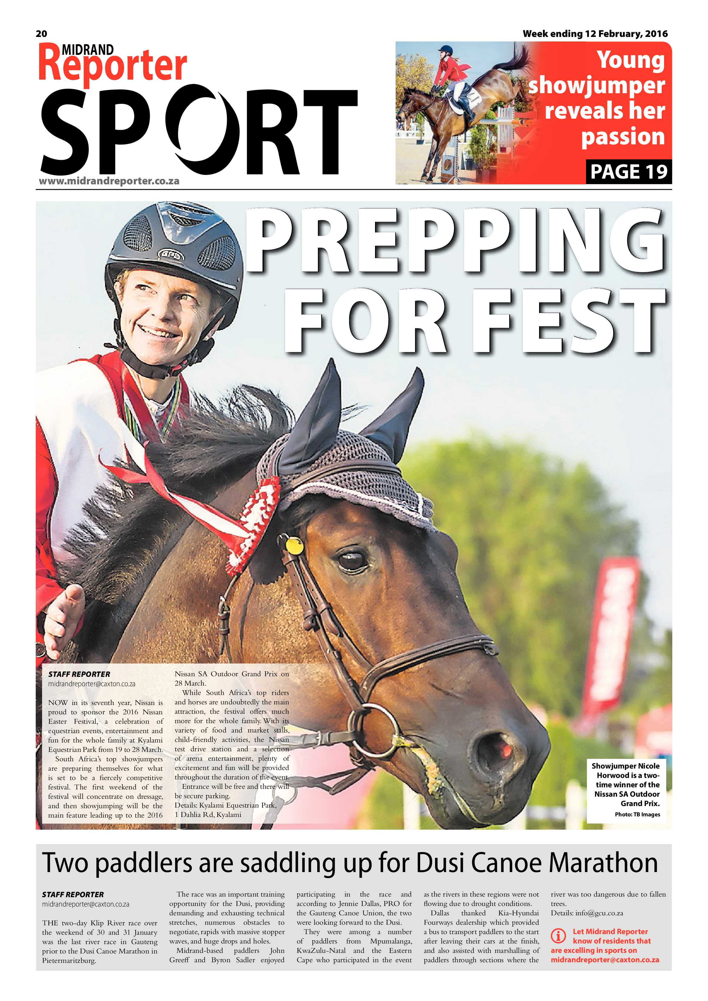 Midrand Reporter 12 February 2016 page 20