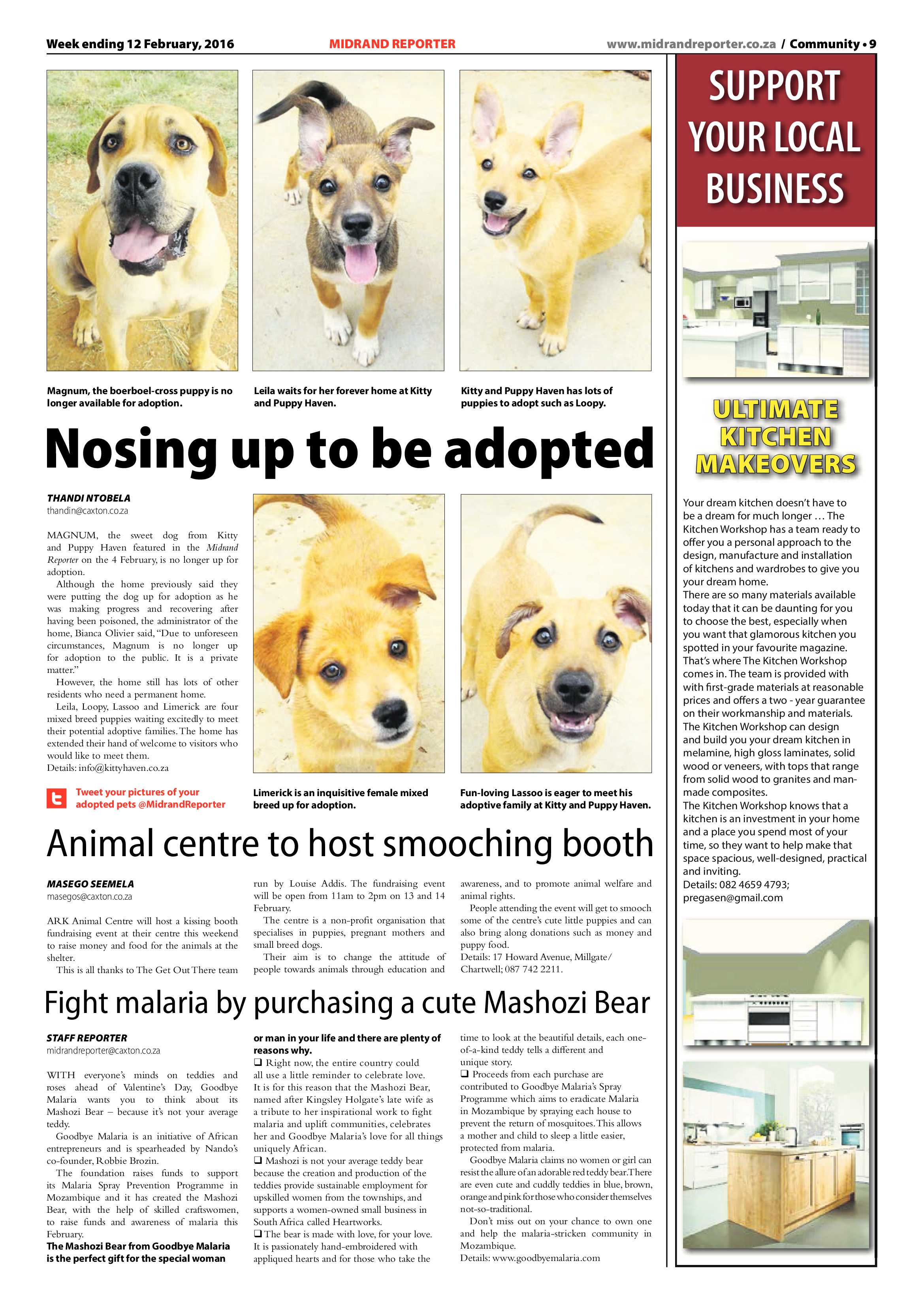 Midrand Reporter 12 February 2016 page 9