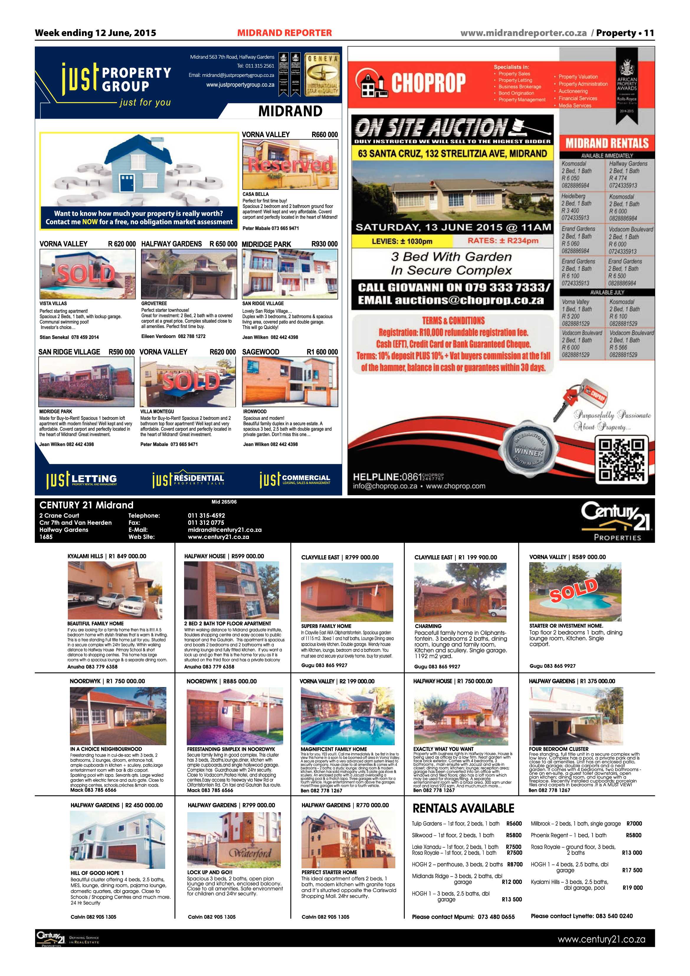 Midrand Reporter 12 June 2015 page 11