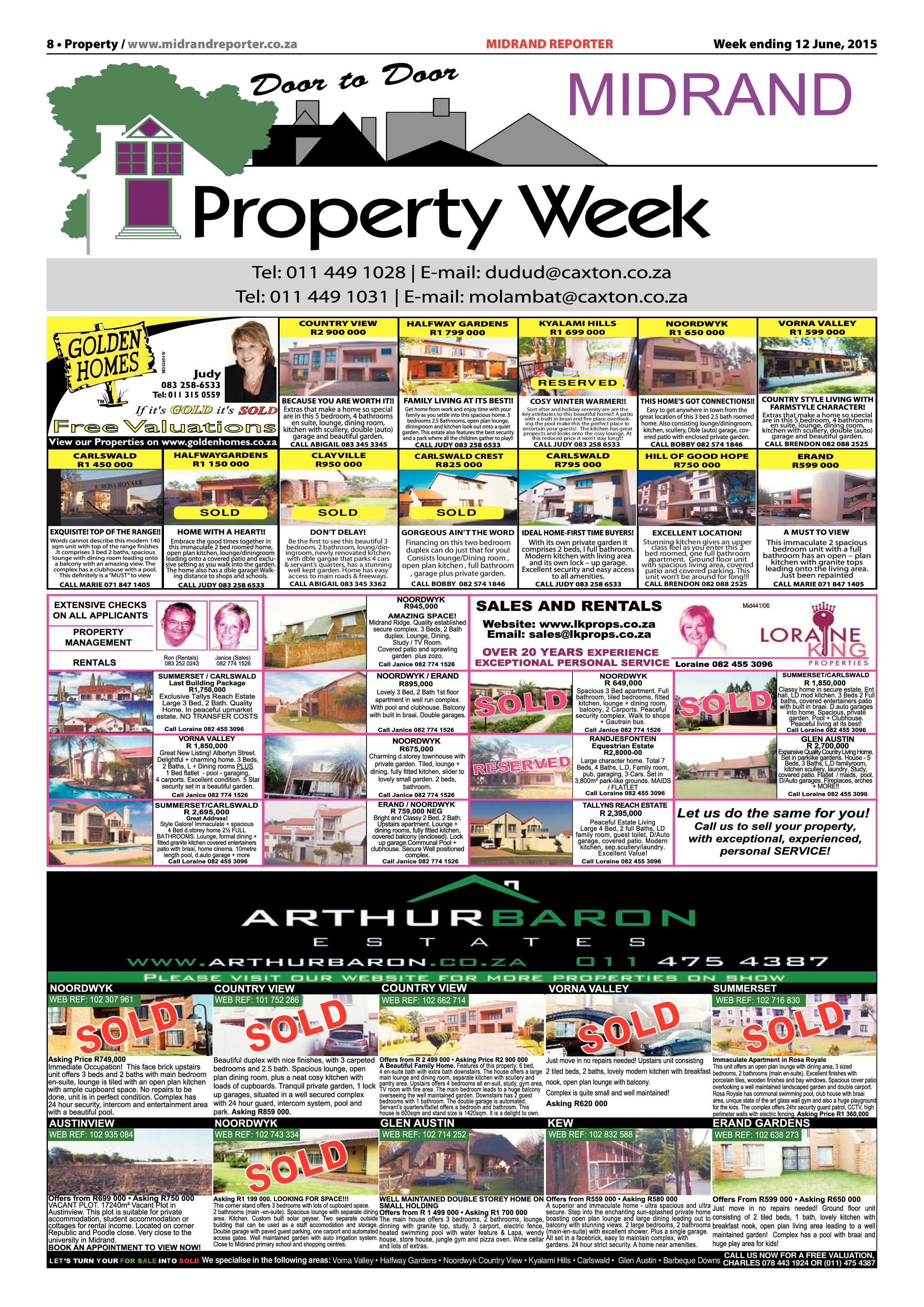 Midrand Reporter 12 June 2015 page 8
