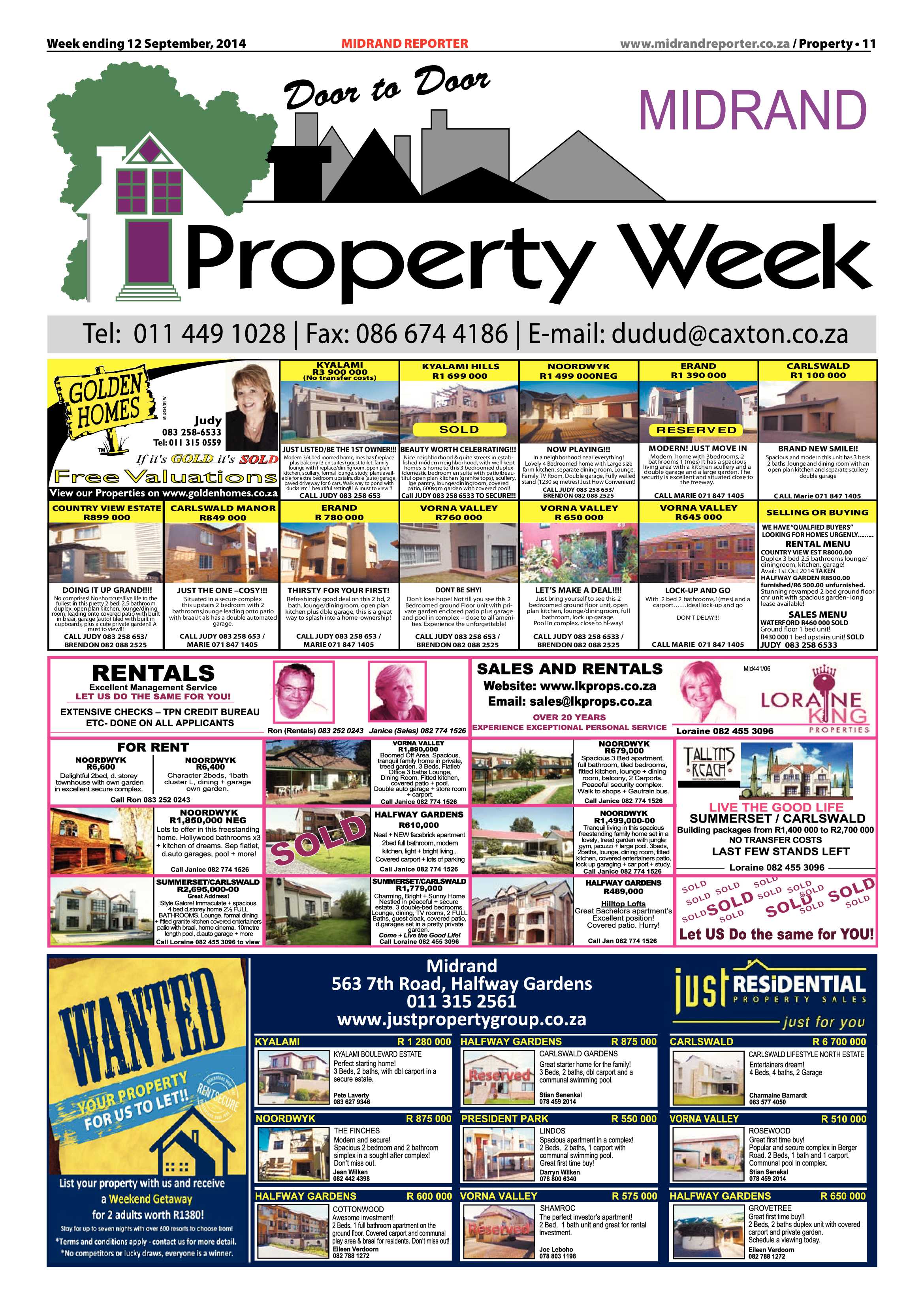Midrand Reporter 12 September 2014 page 11