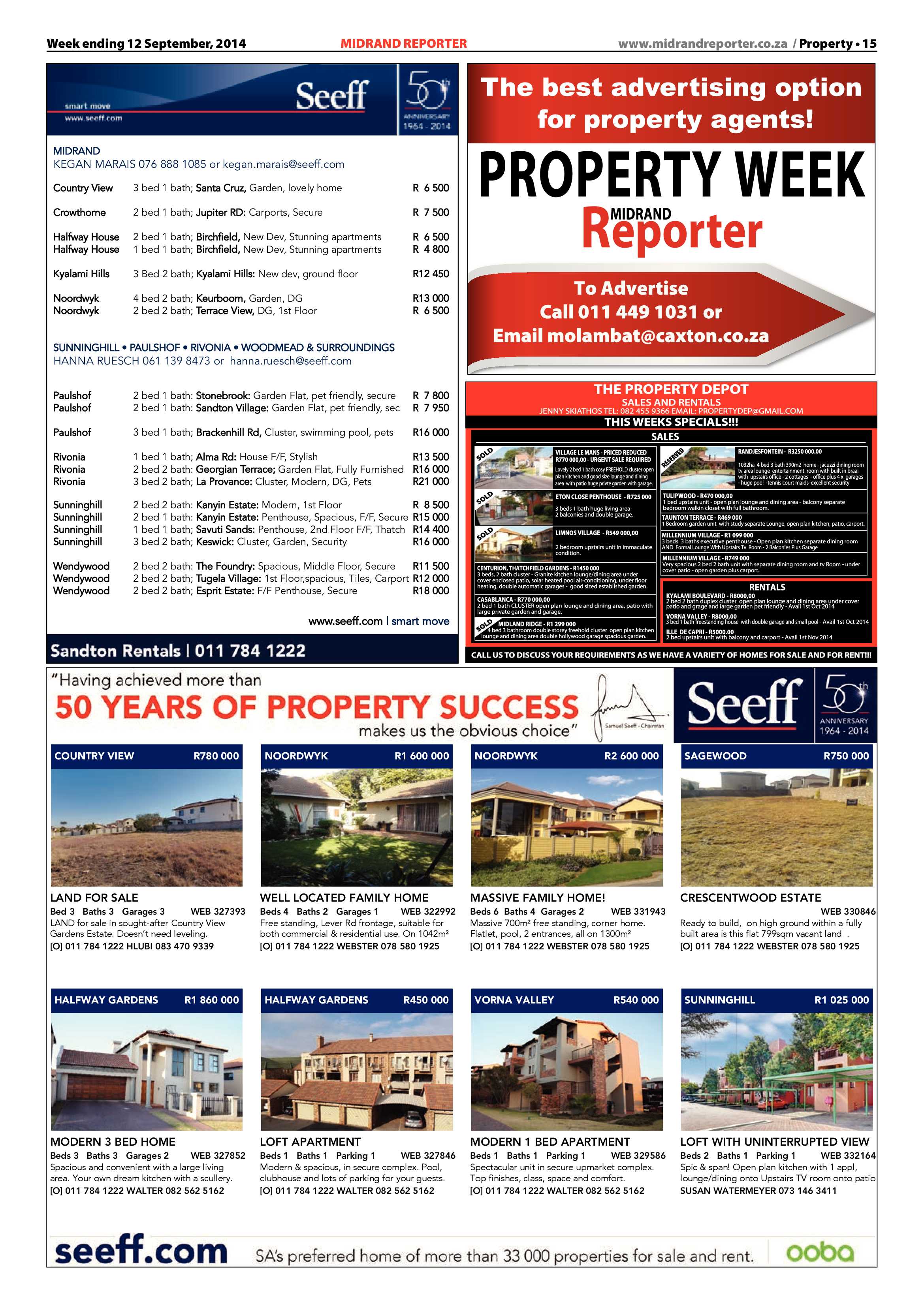 Midrand Reporter 12 September 2014 page 15
