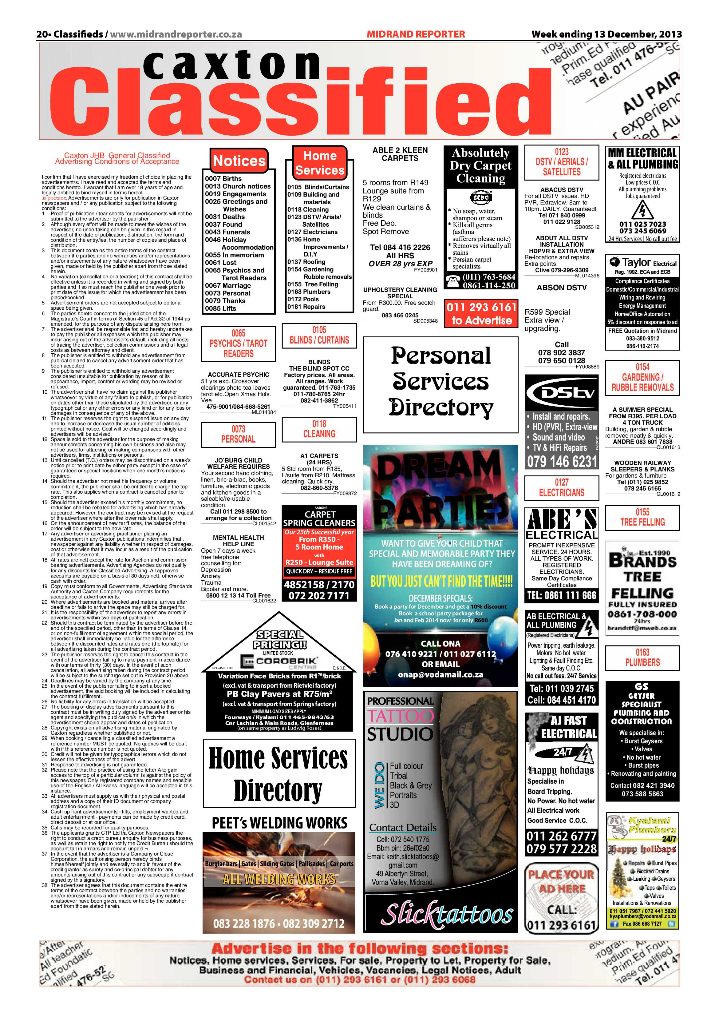 Midrand Reporter 13 December 2013 page 22