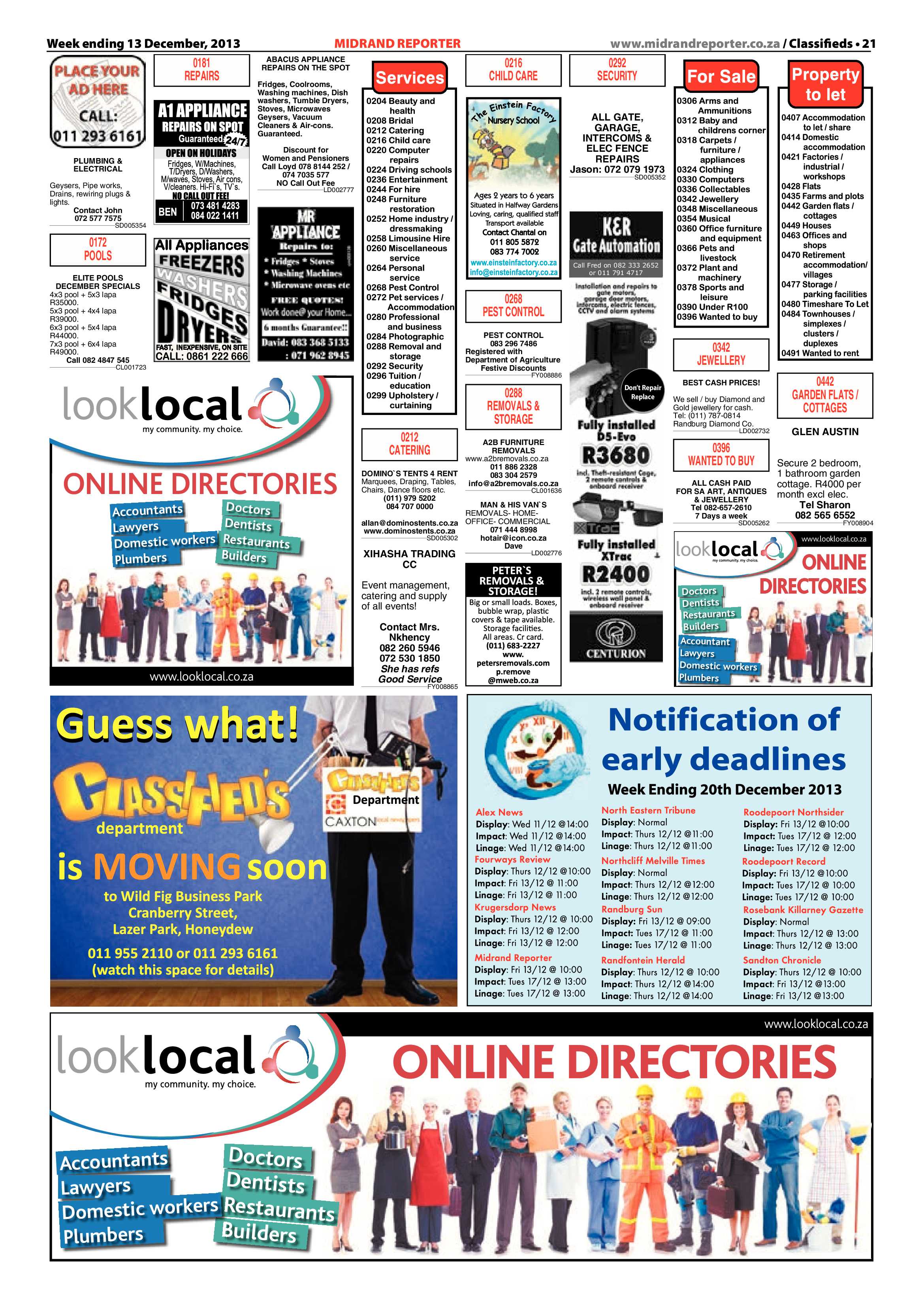 Midrand Reporter 13 December 2013 page 23