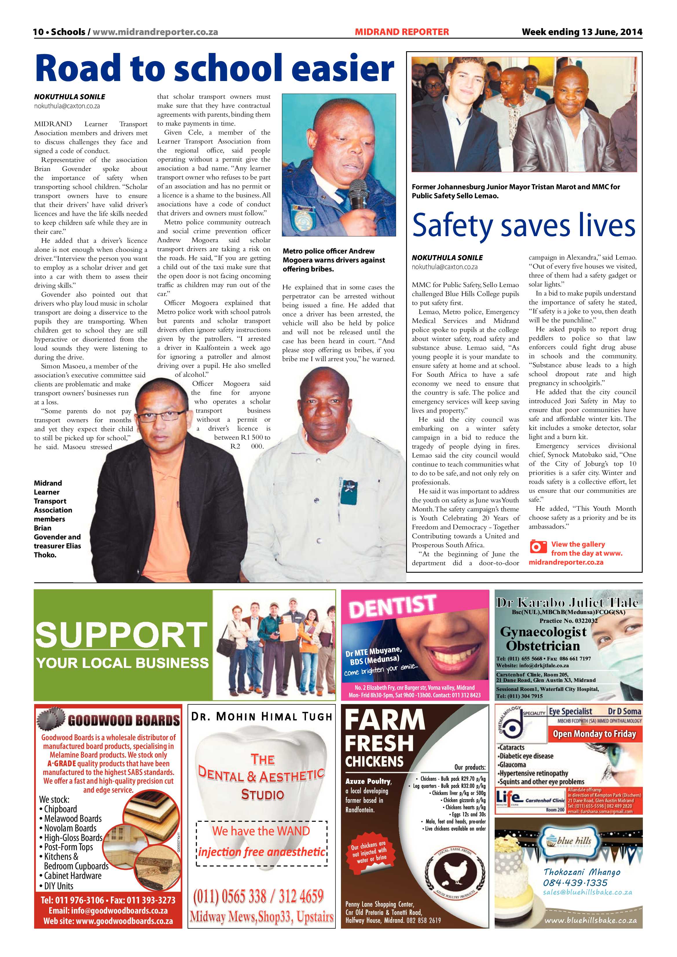 Midrand Reporter 13 June 2014 page 10