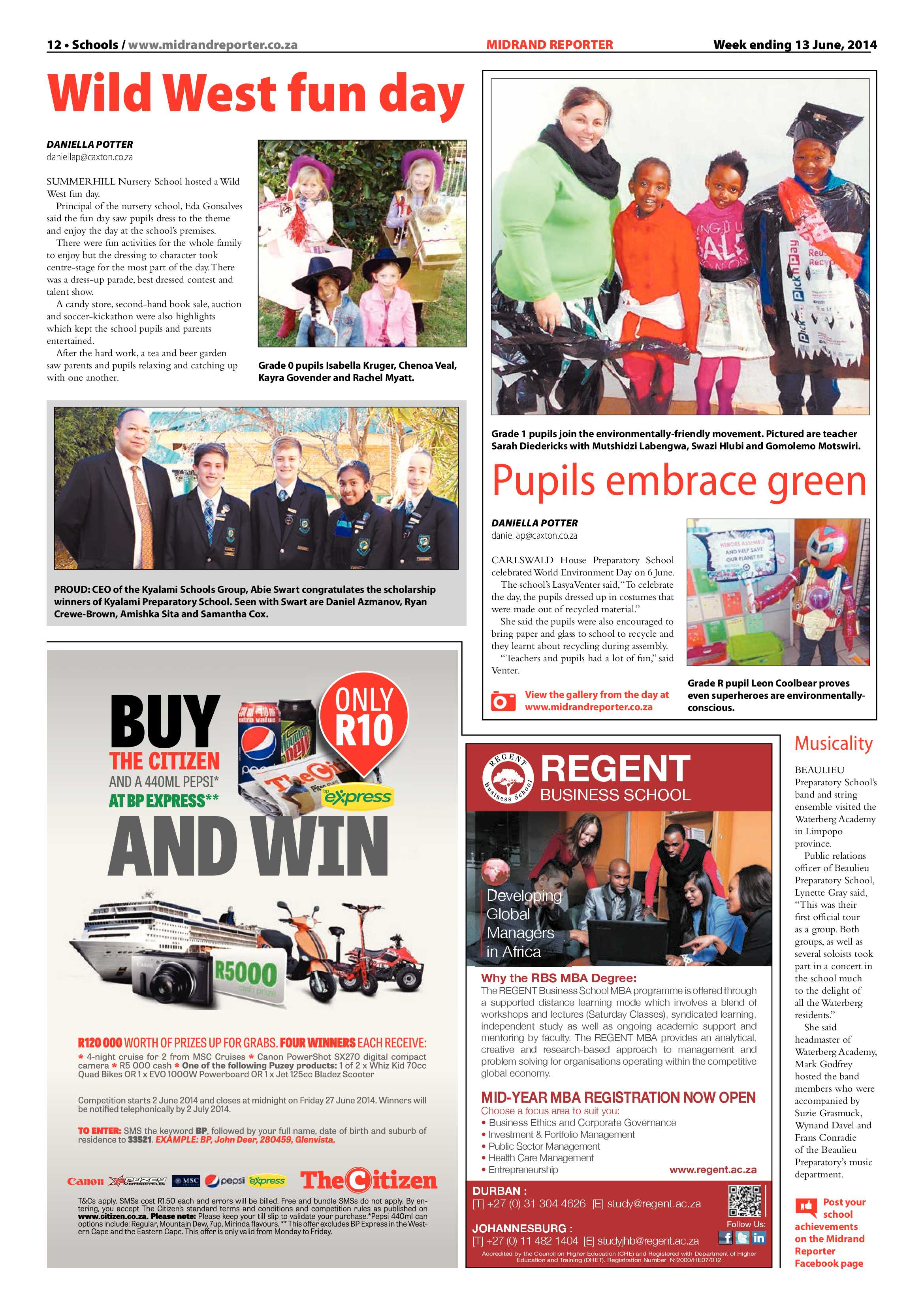 Midrand Reporter 13 June 2014 page 12