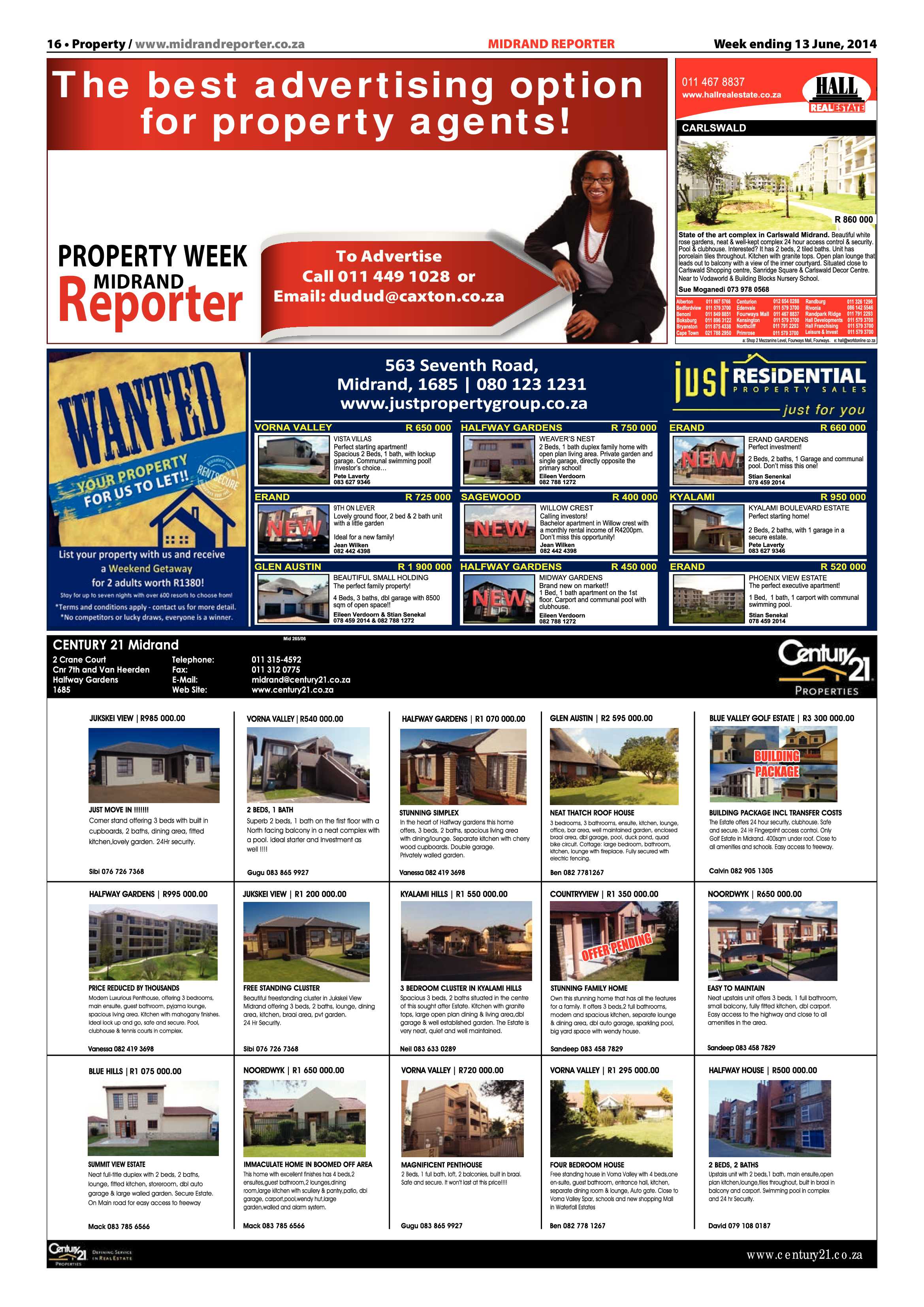 Midrand Reporter 13 June 2014 page 16