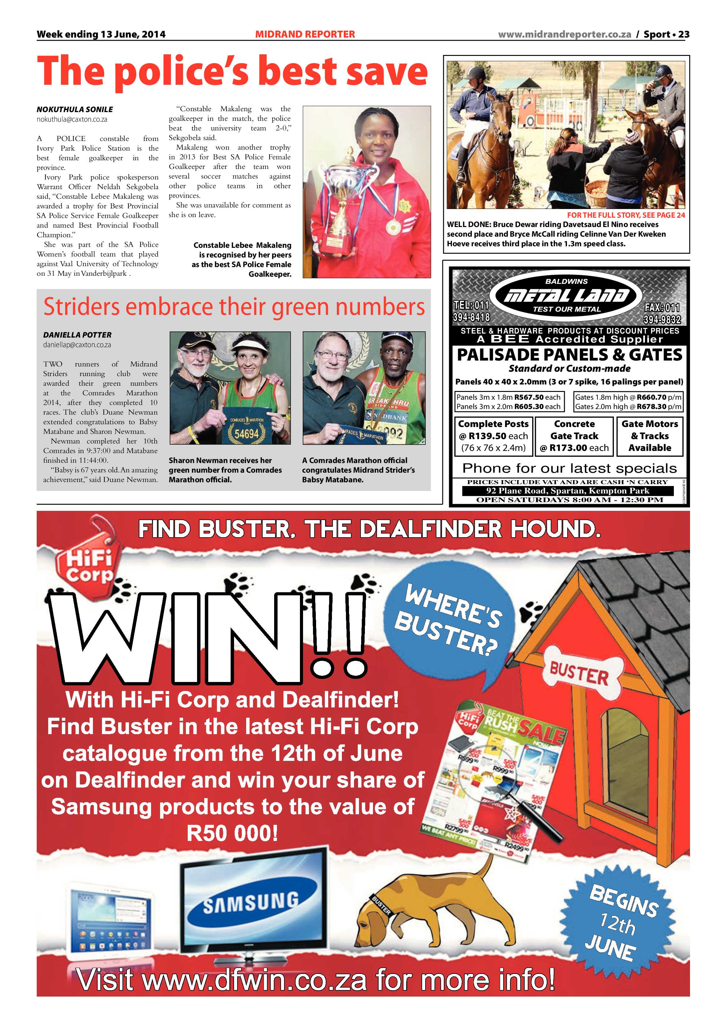 Midrand Reporter 13 June 2014 page 23