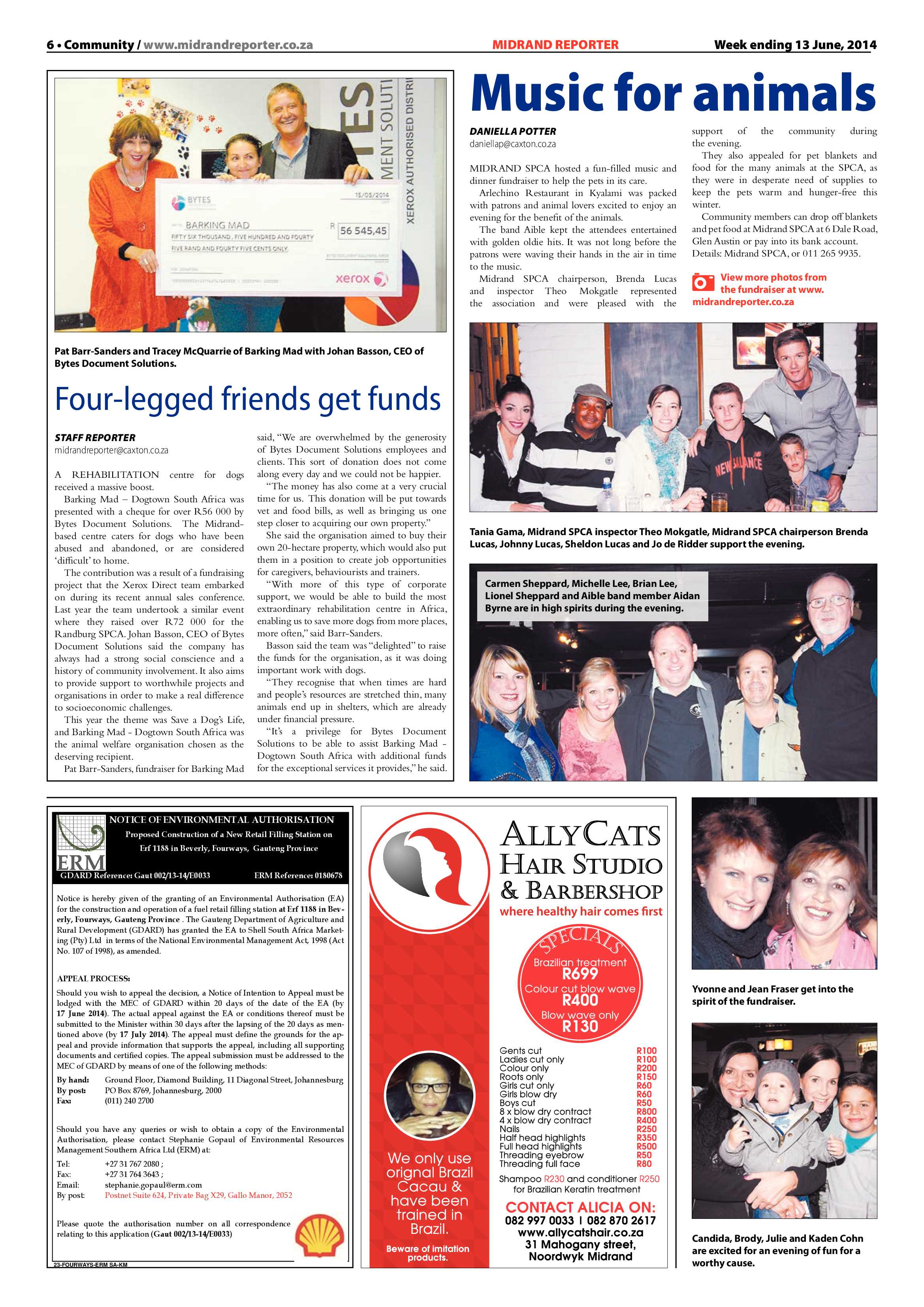 Midrand Reporter 13 June 2014 page 6