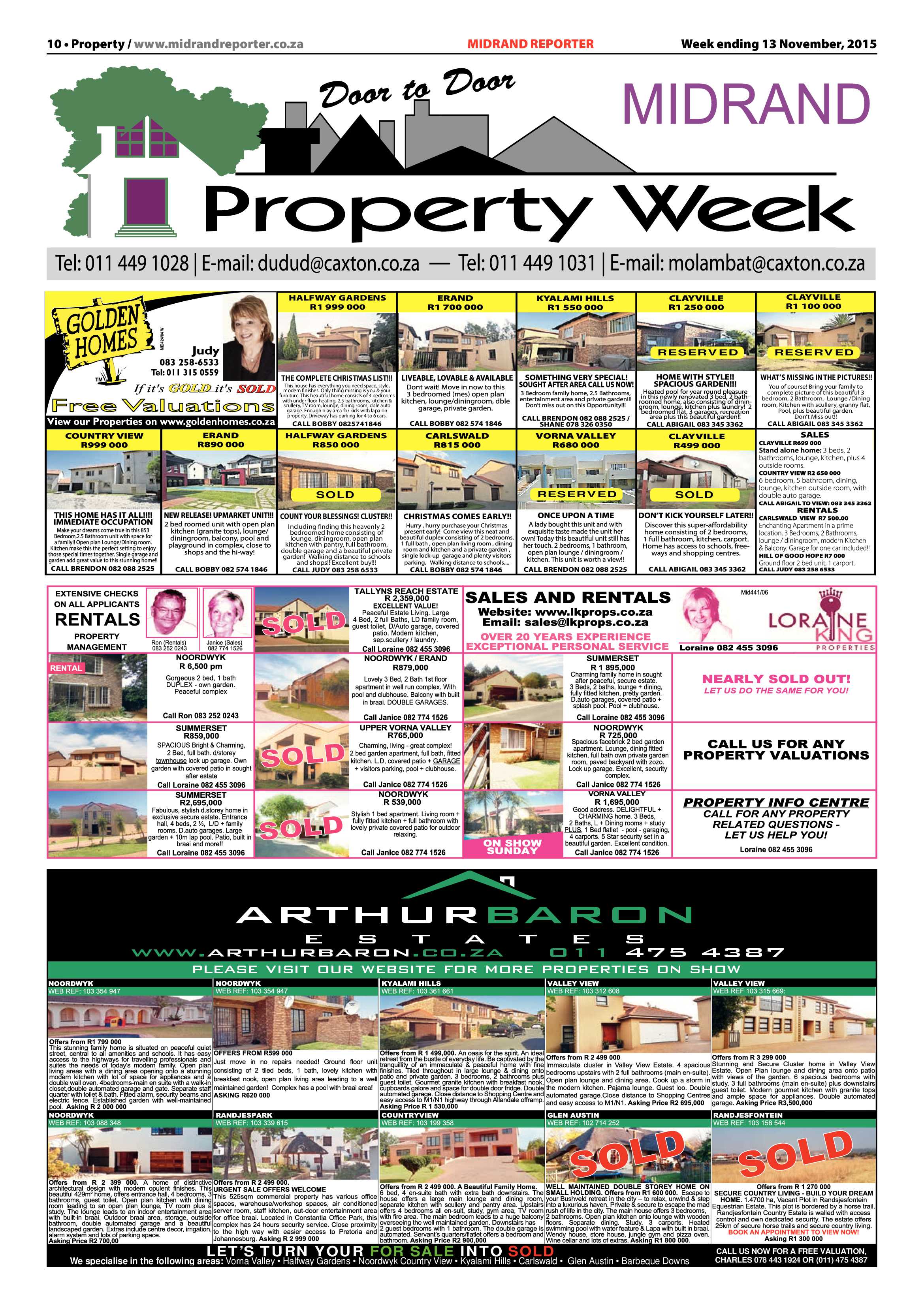 Midrand Reporter 13 November 2015 page 10