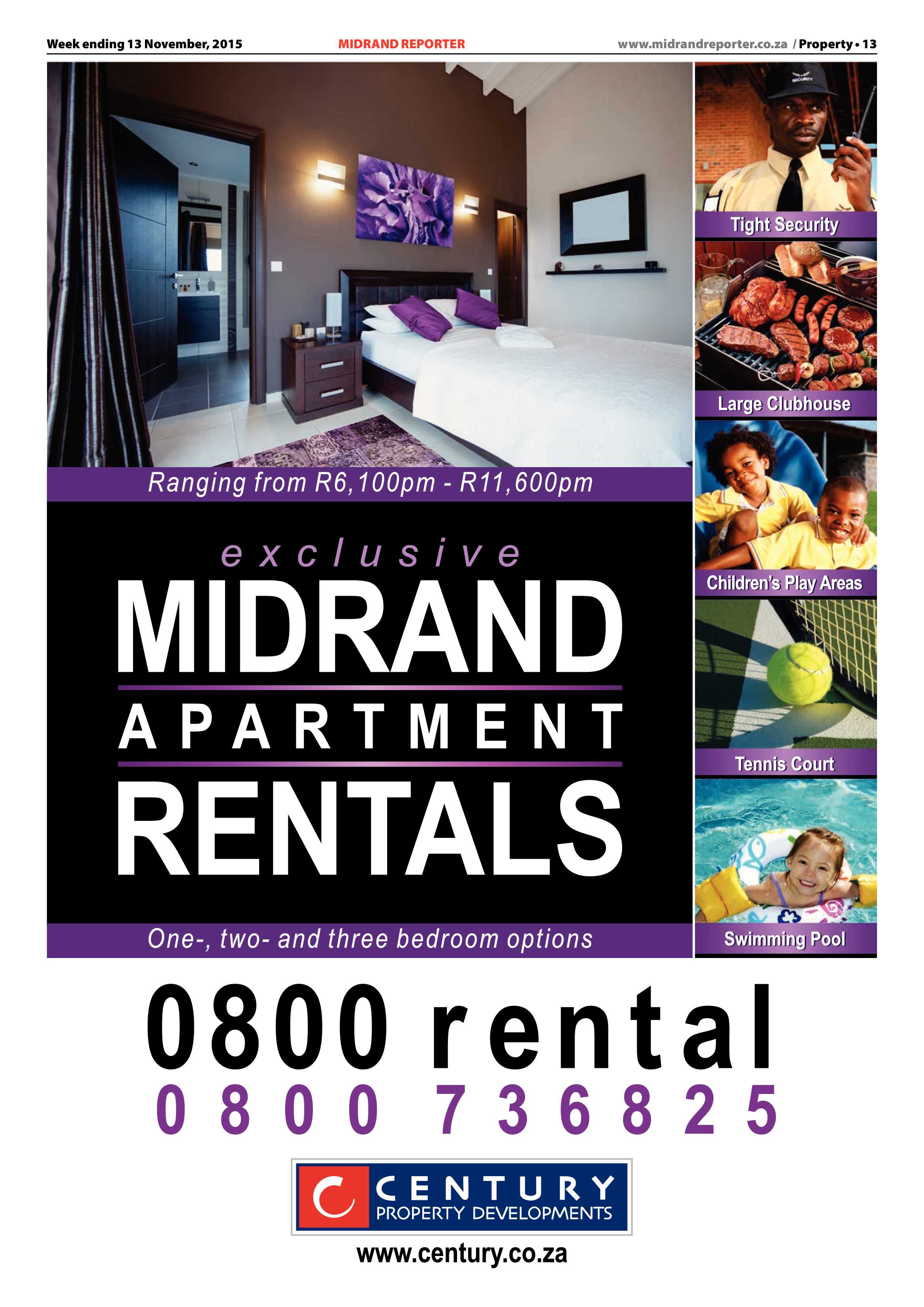Midrand Reporter 13 November 2015 page 13
