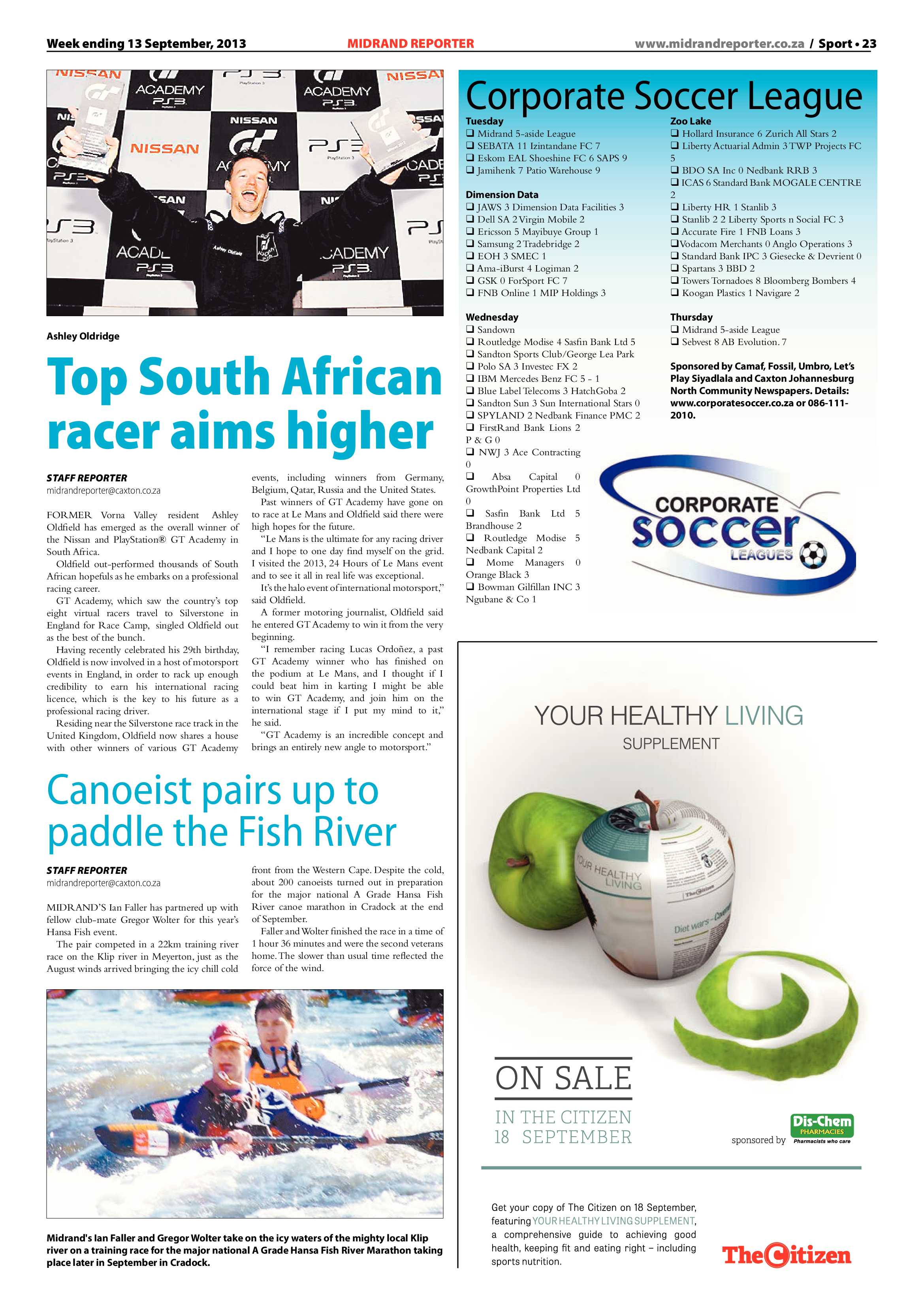 Midrand Reporter 13 September 2013 page 23