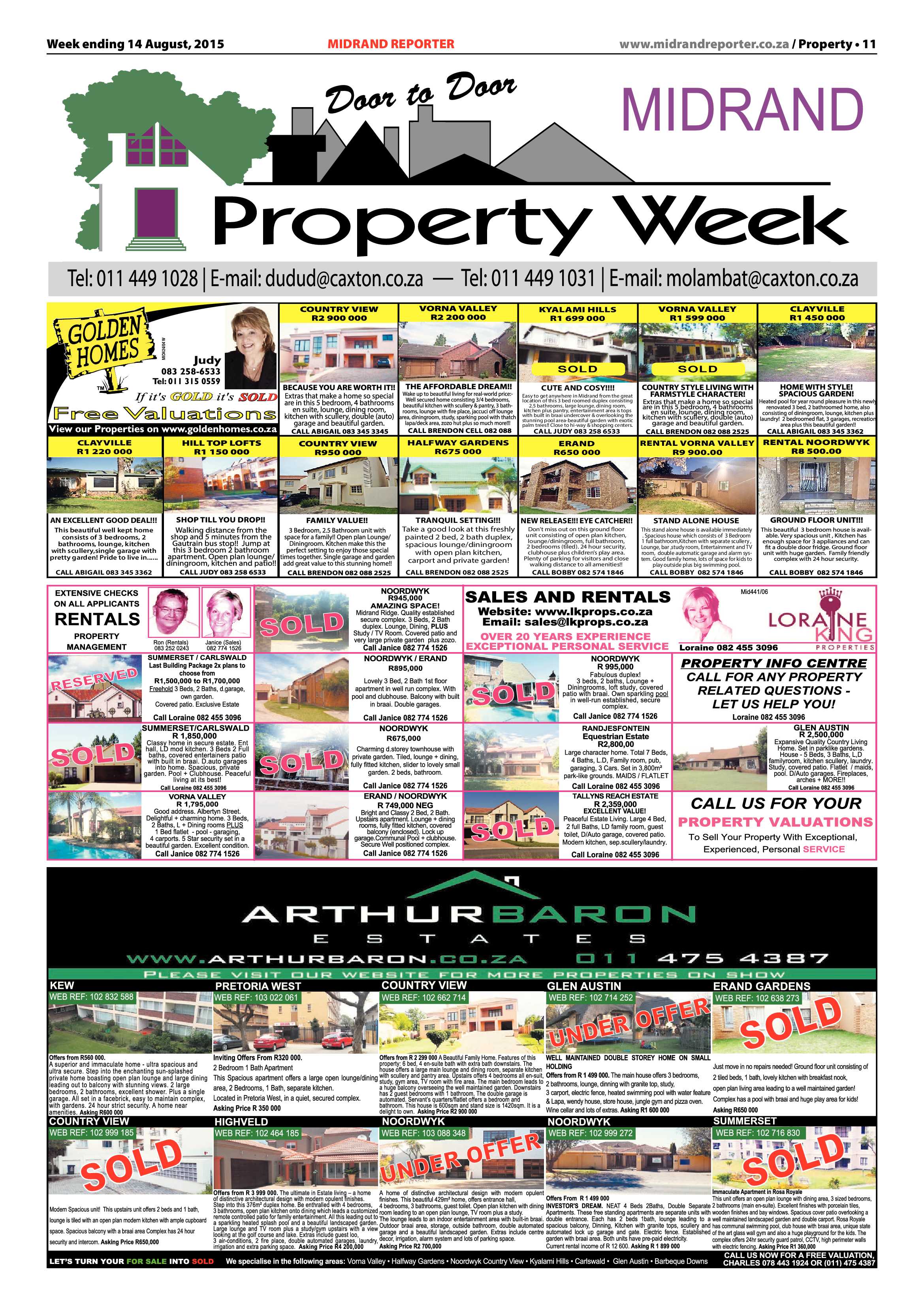 Midrand Reporter 14 August 2015 page 11
