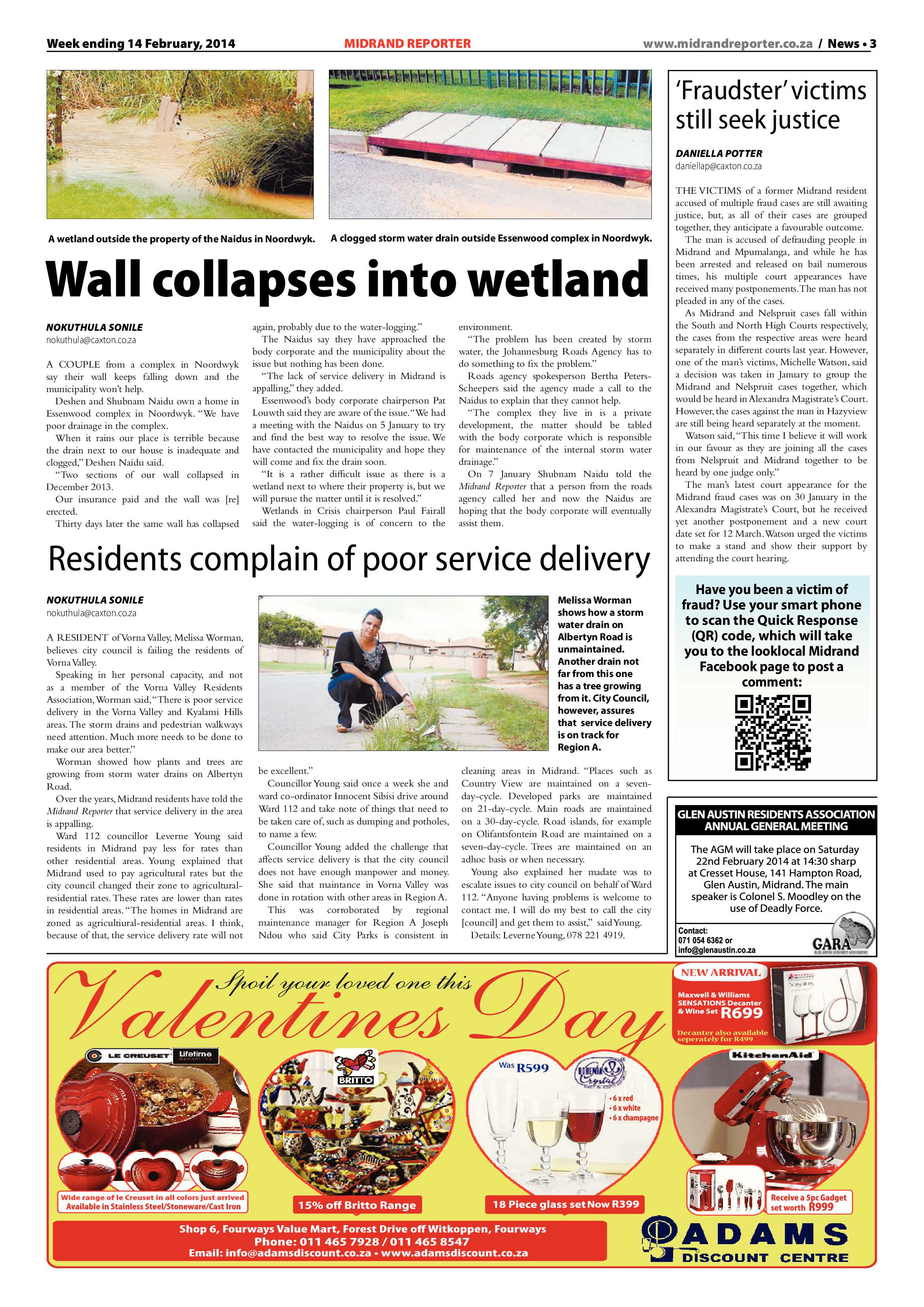 Midrand Reporter 14 February 2014 page 3