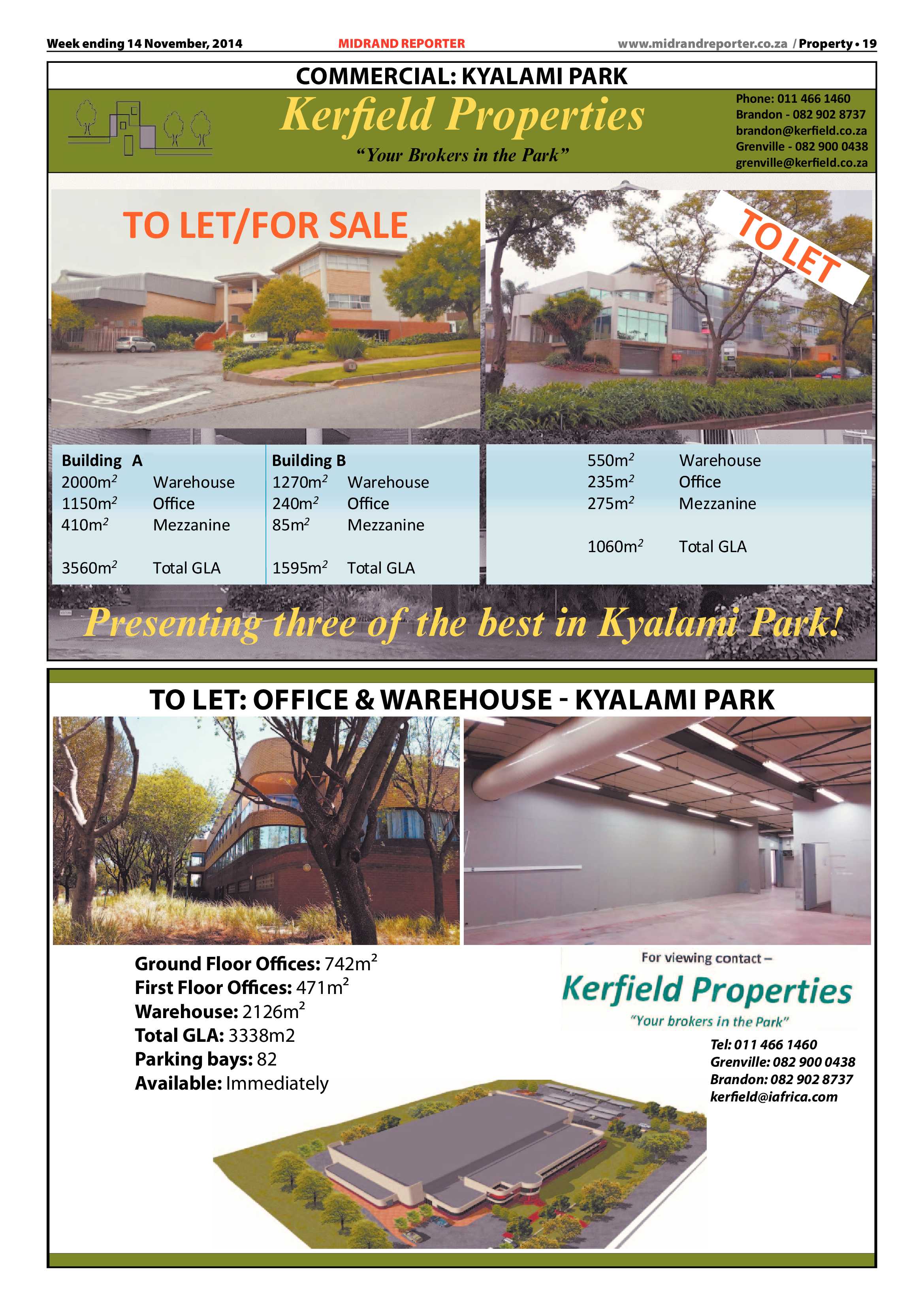 Midrand Reporter 14 November 2014 page 19