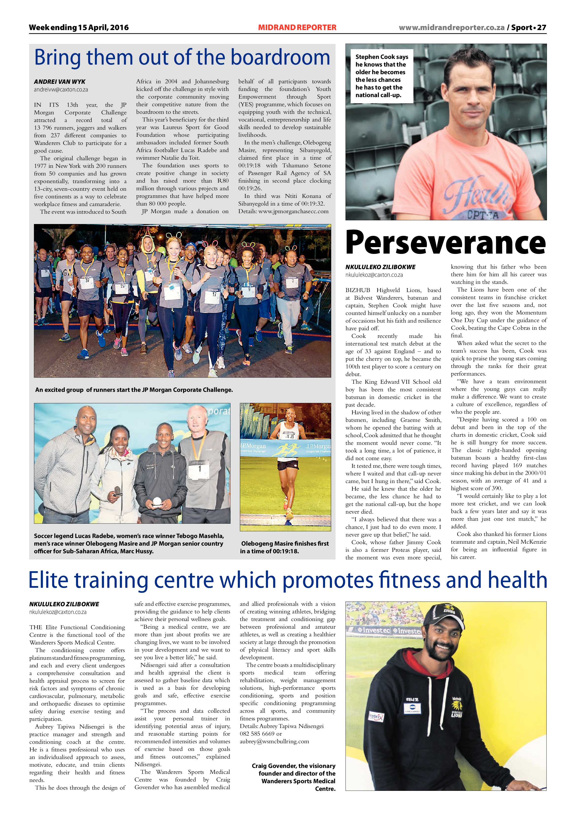 Midrand Reporter 15 April 2016 page 27