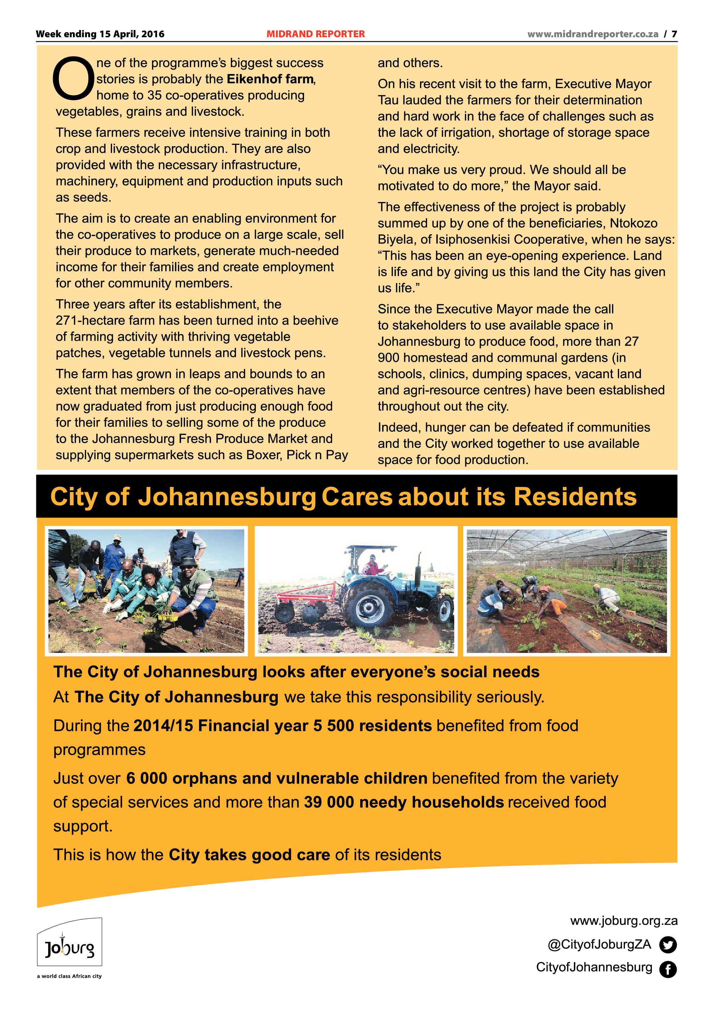 Midrand Reporter 15 April 2016 page 7