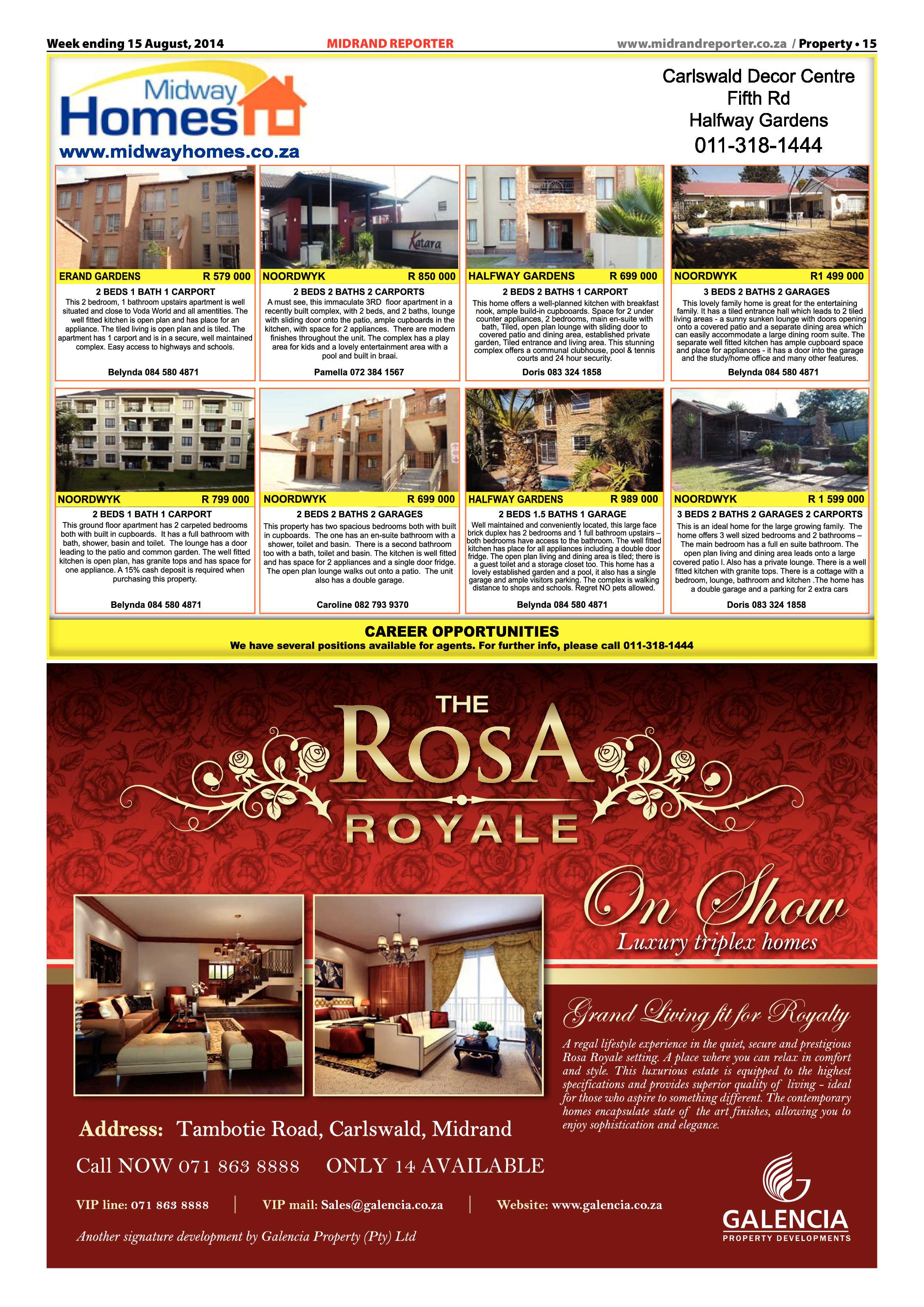 Midrand Reporter 15 August 2014 page 15