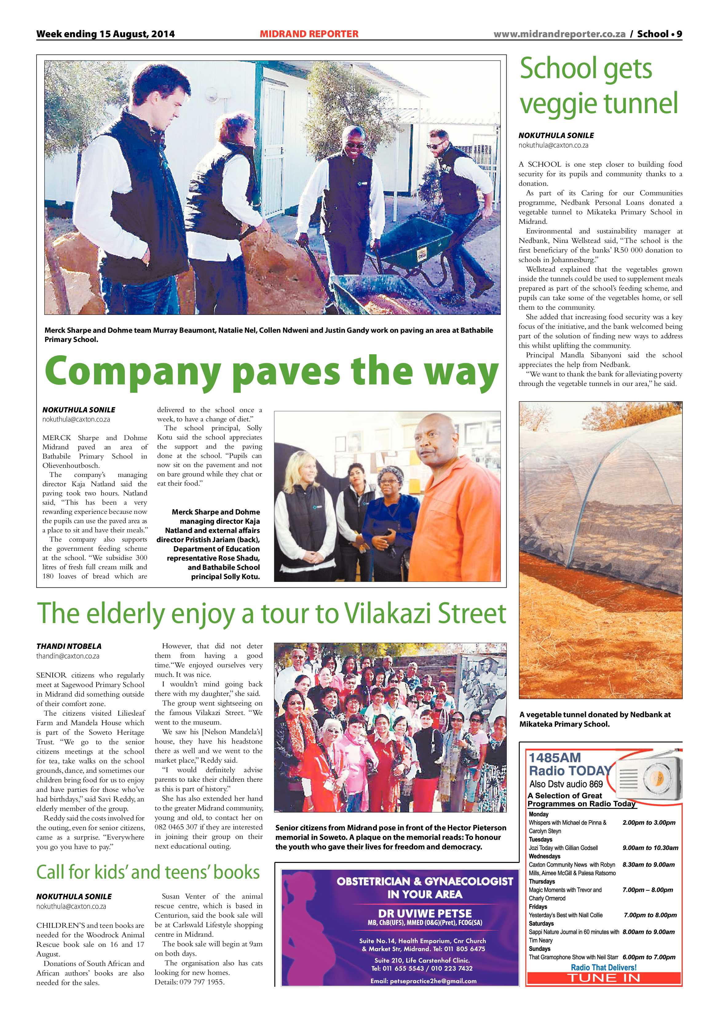 Midrand Reporter 15 August 2014 page 9
