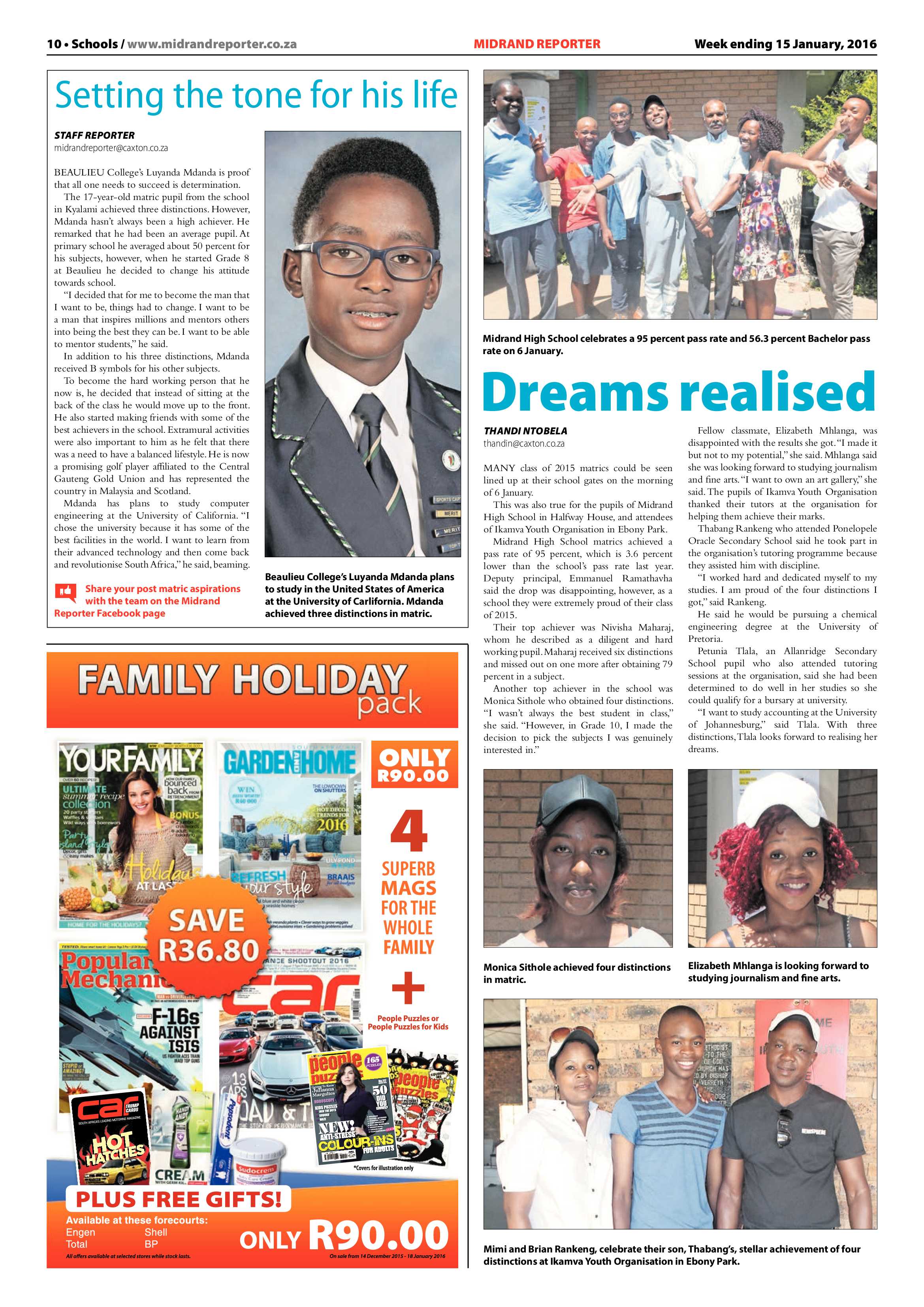 Midrand Reporter 15 January 2016 page 10