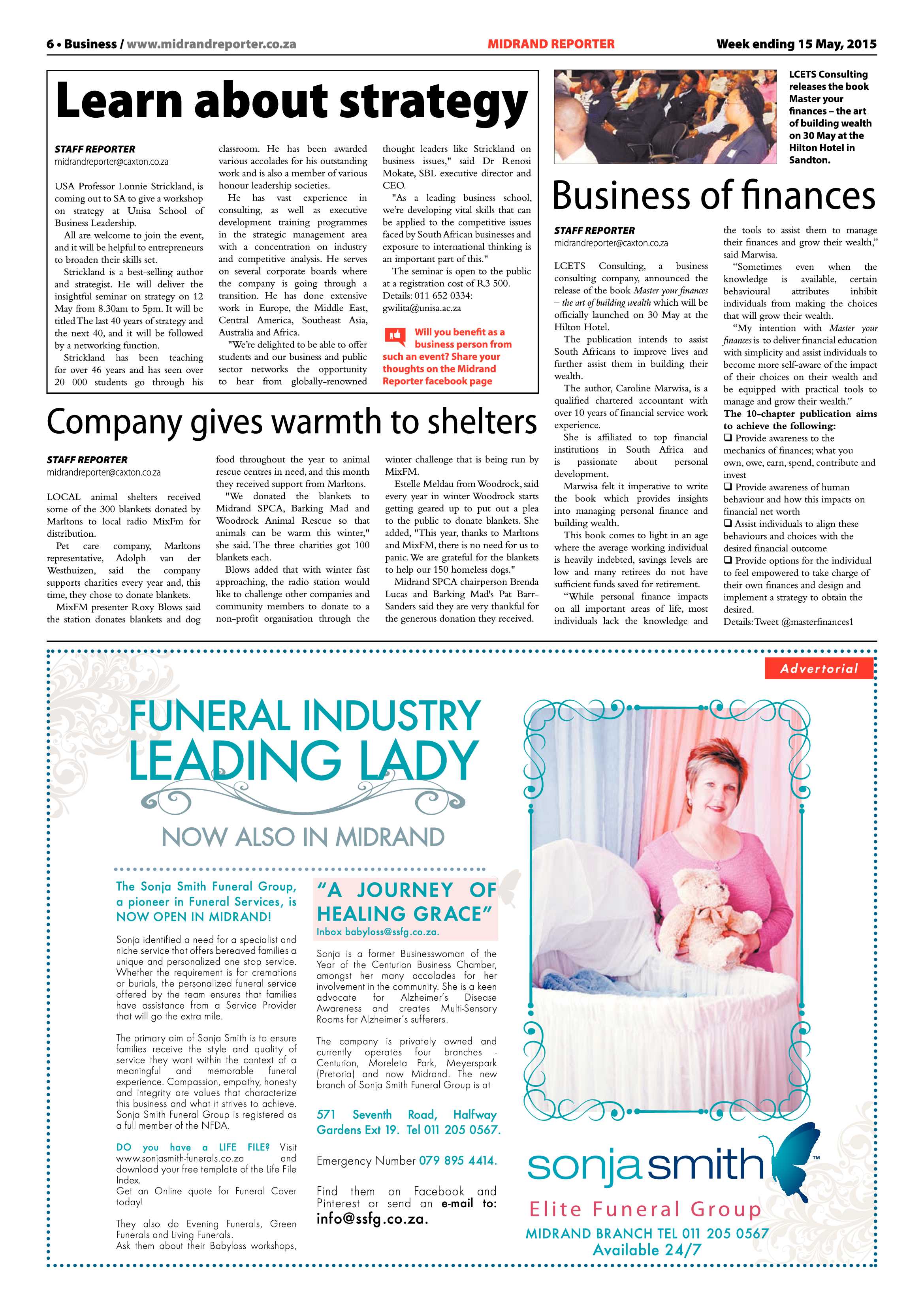 Midrand Reporter 15 May 2015 page 6