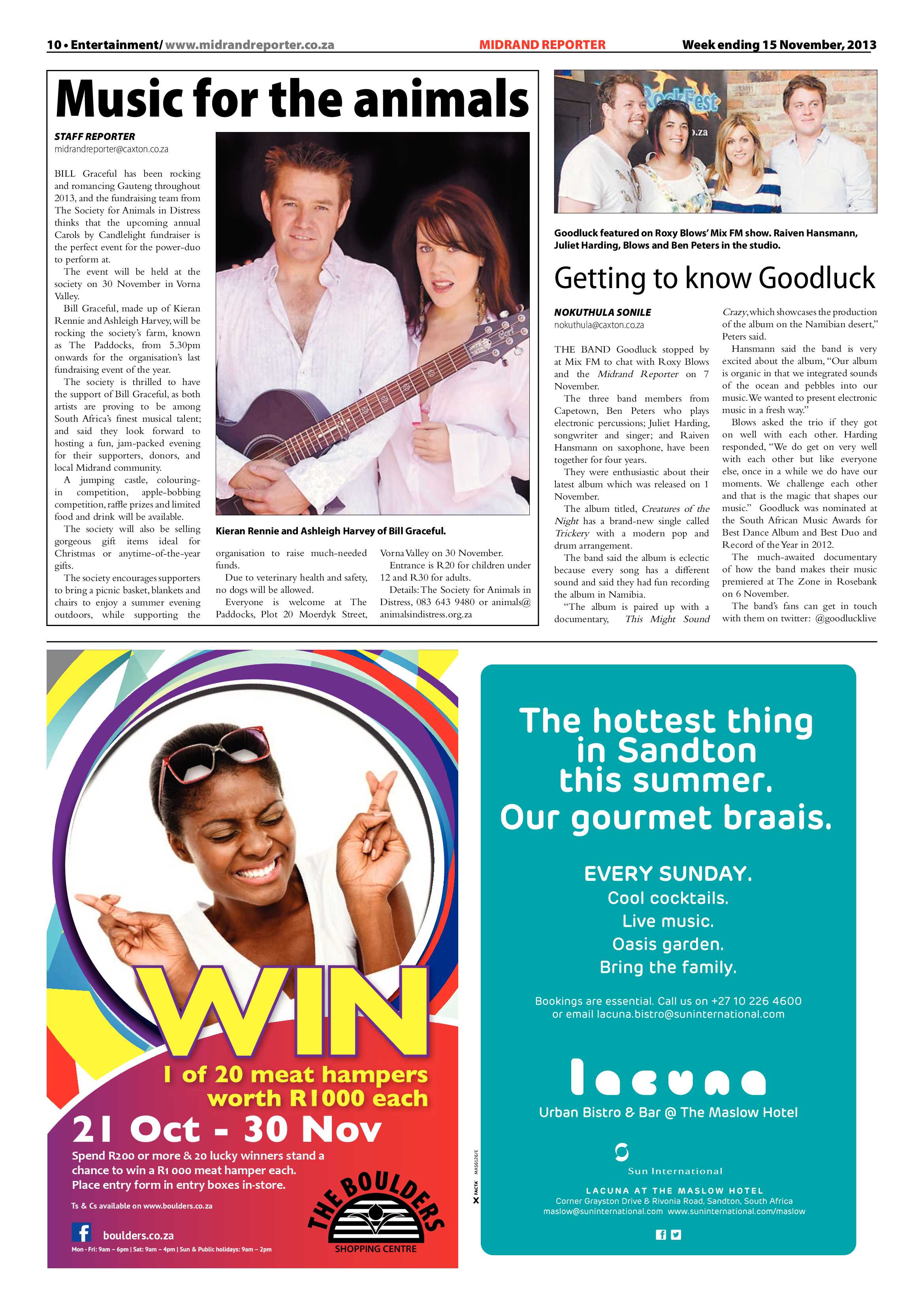 Midrand Reporter 15 November 2013 page 10