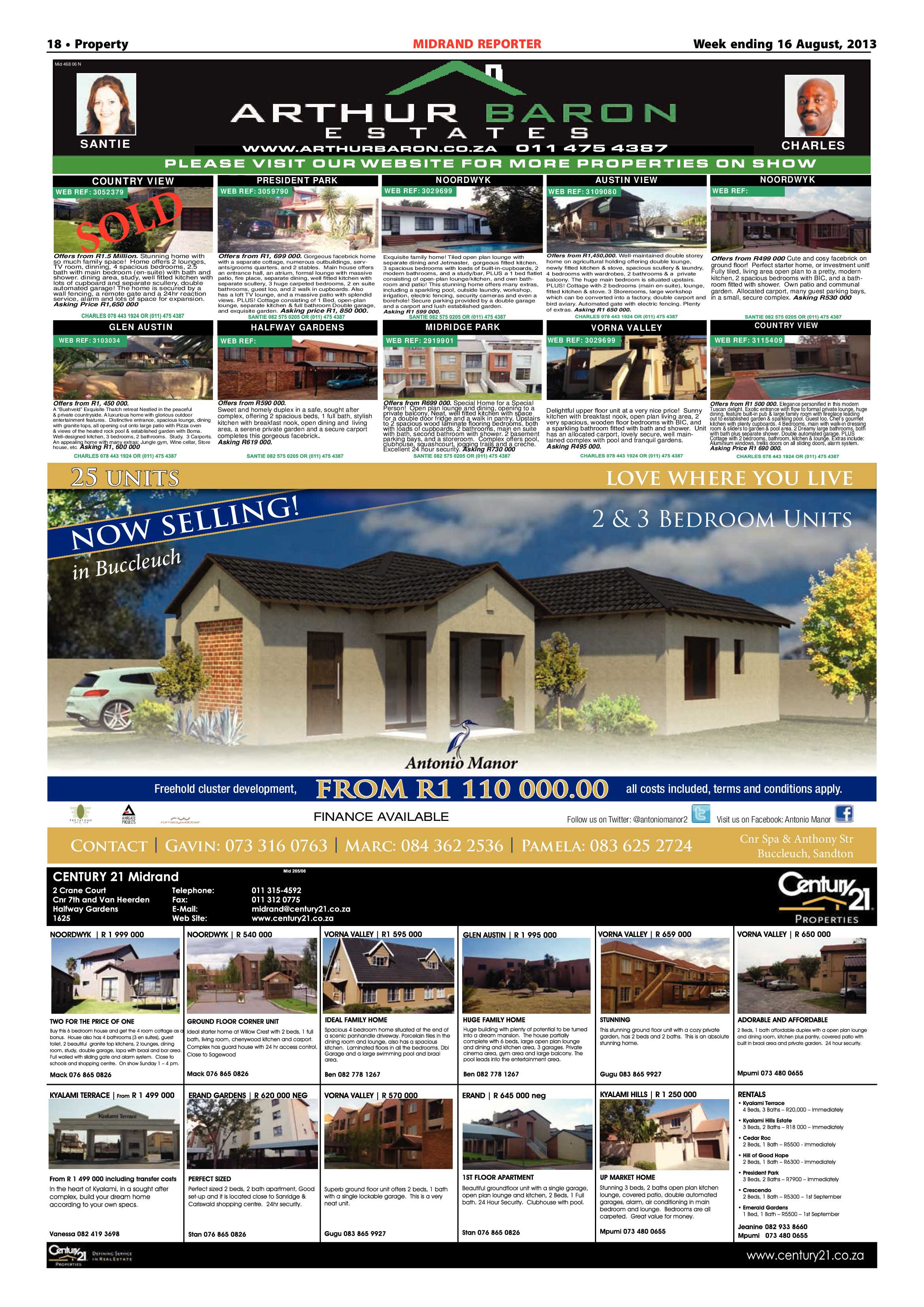 Midrand Reporter 16 August 2013 page 18