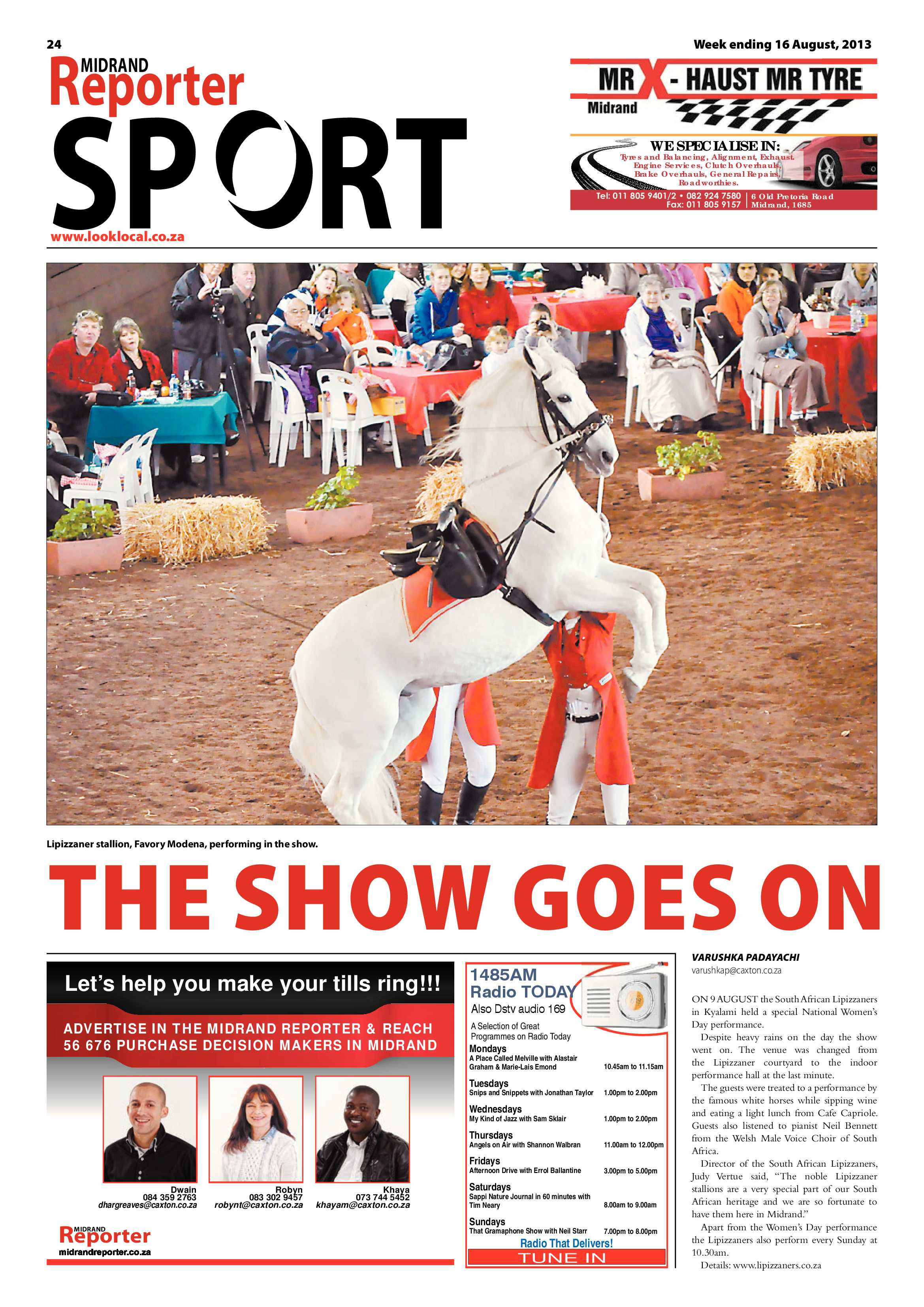 Midrand Reporter 16 August 2013 page 24