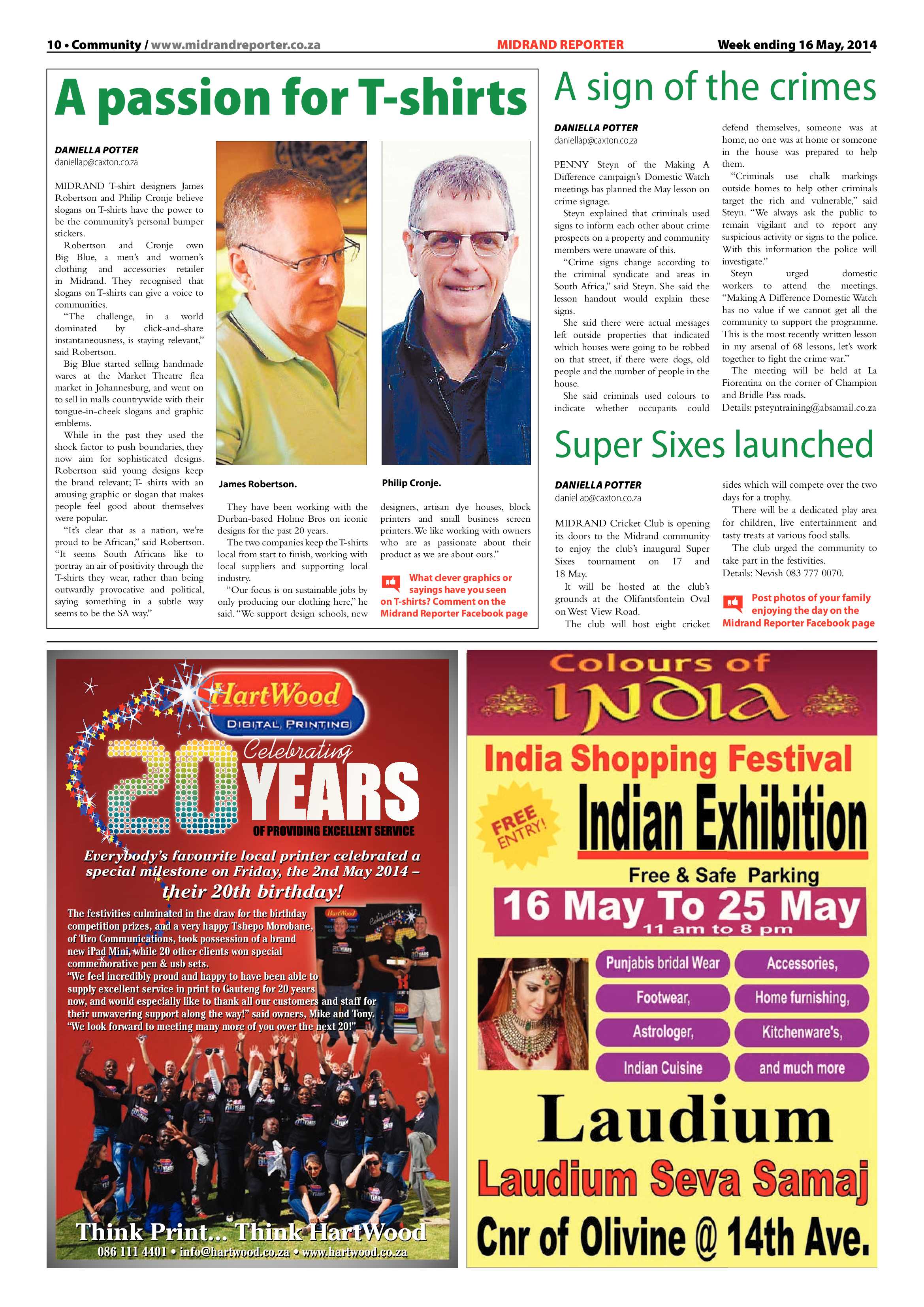 Midrand Reporter 16 May 2014 page 10