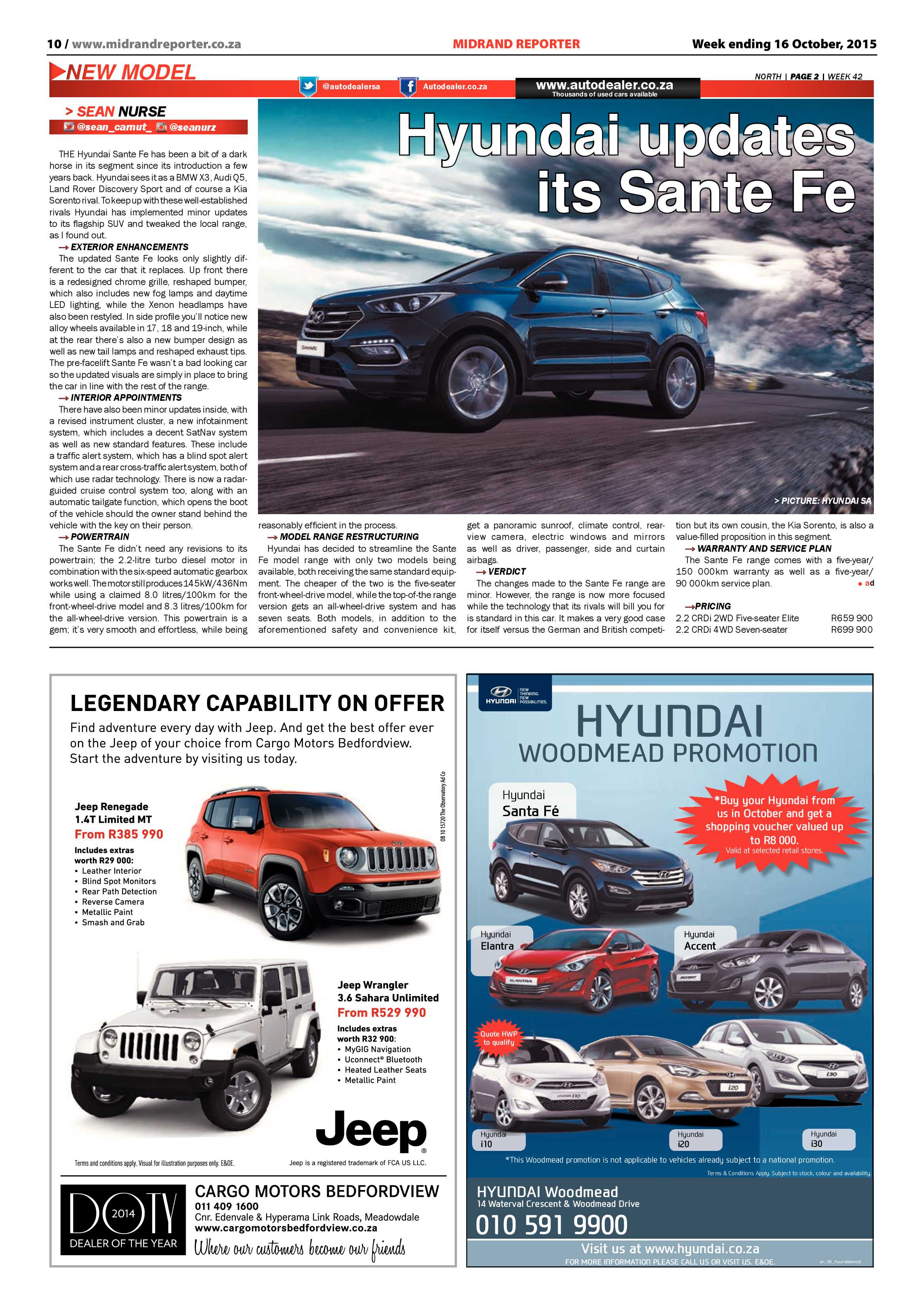 Midrand Reporter 16 October 2015 page 10