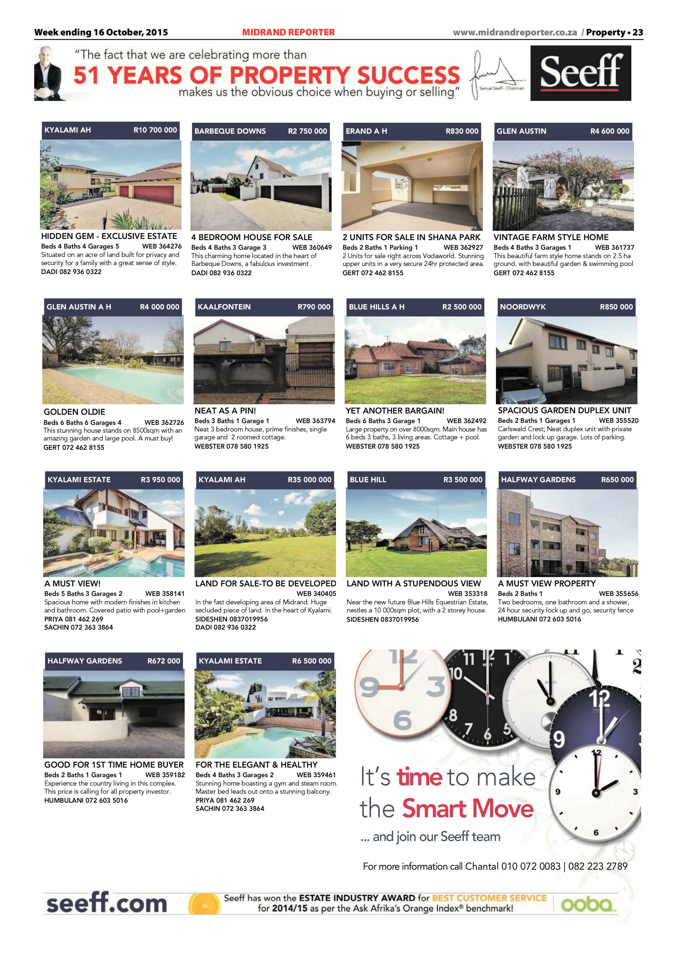 Midrand Reporter 16 October 2015 page 23