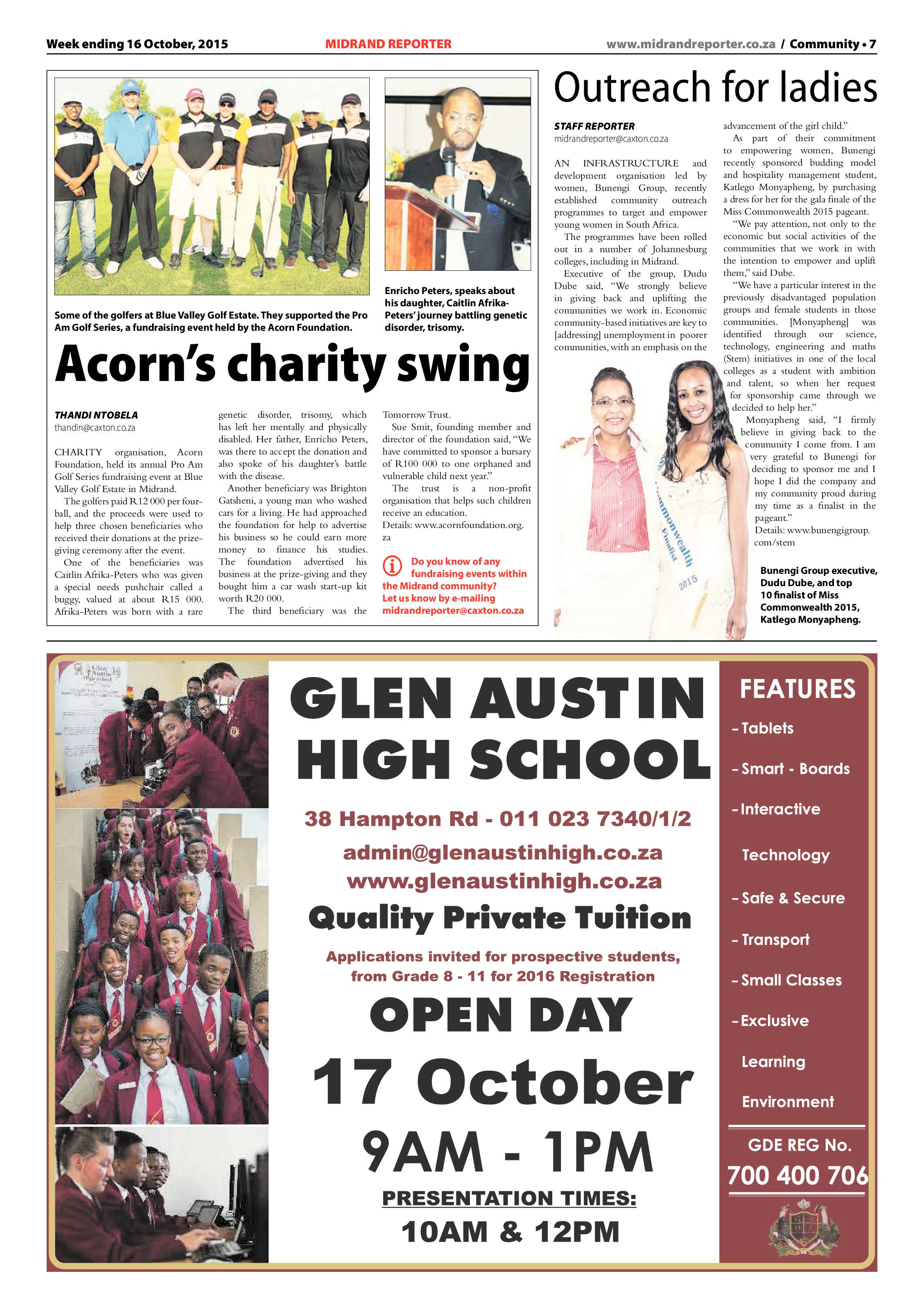 Midrand Reporter 16 October 2015 page 7