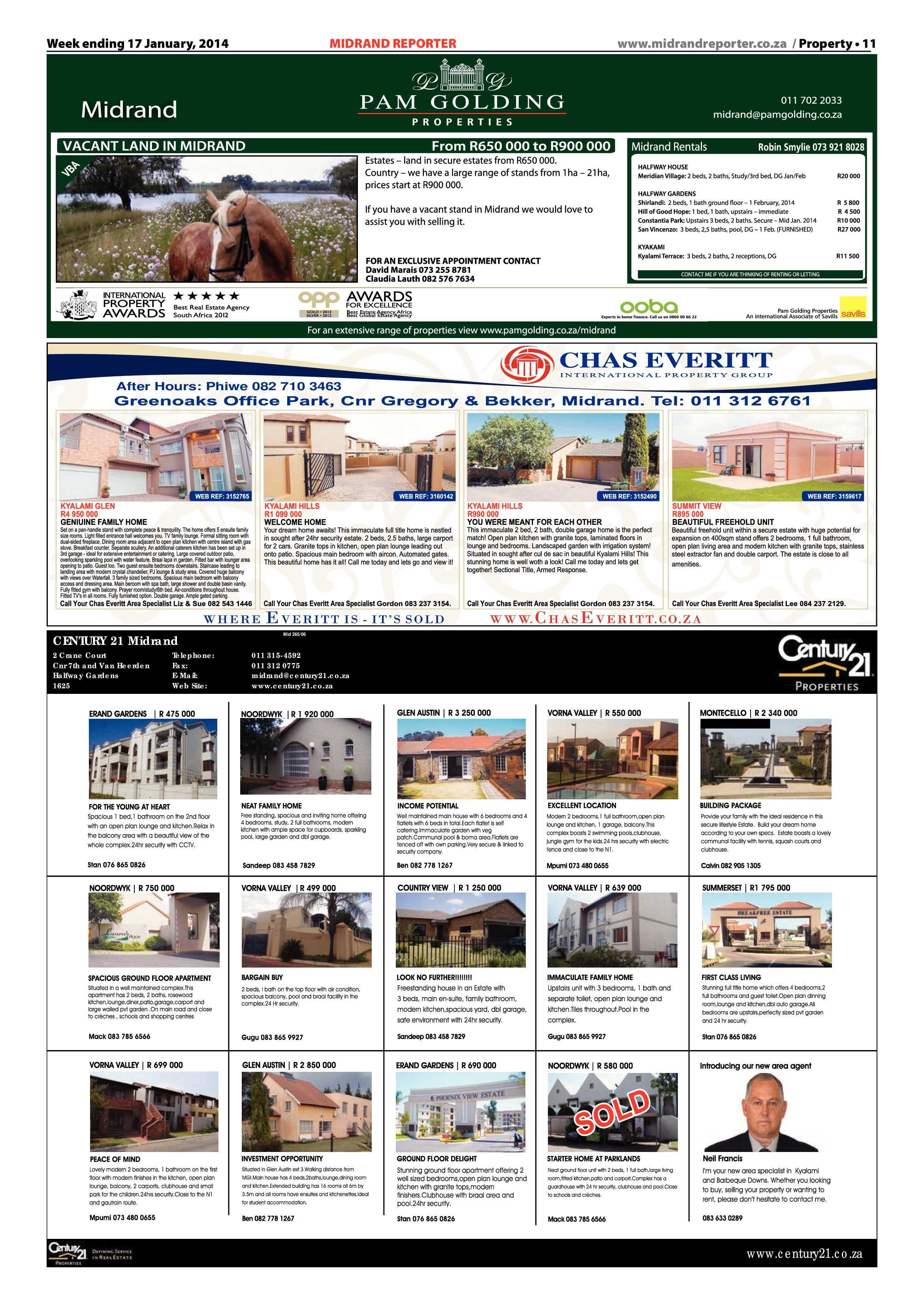 Midrand Reporter 17 January 2014 page 11