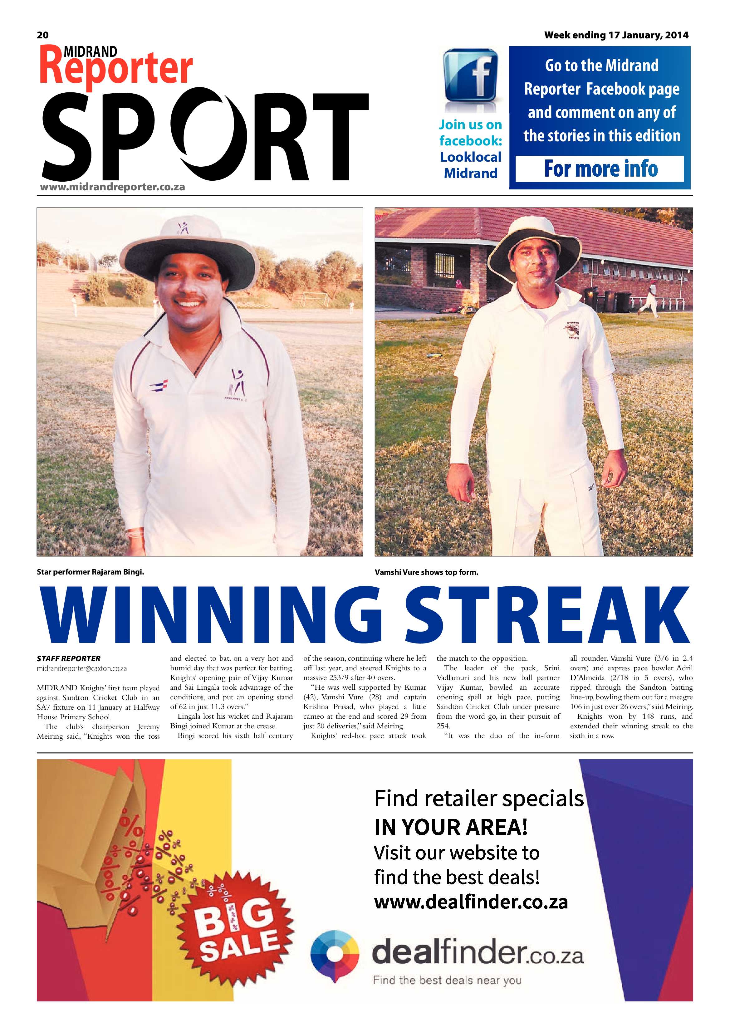Midrand Reporter 17 January 2014 page 20