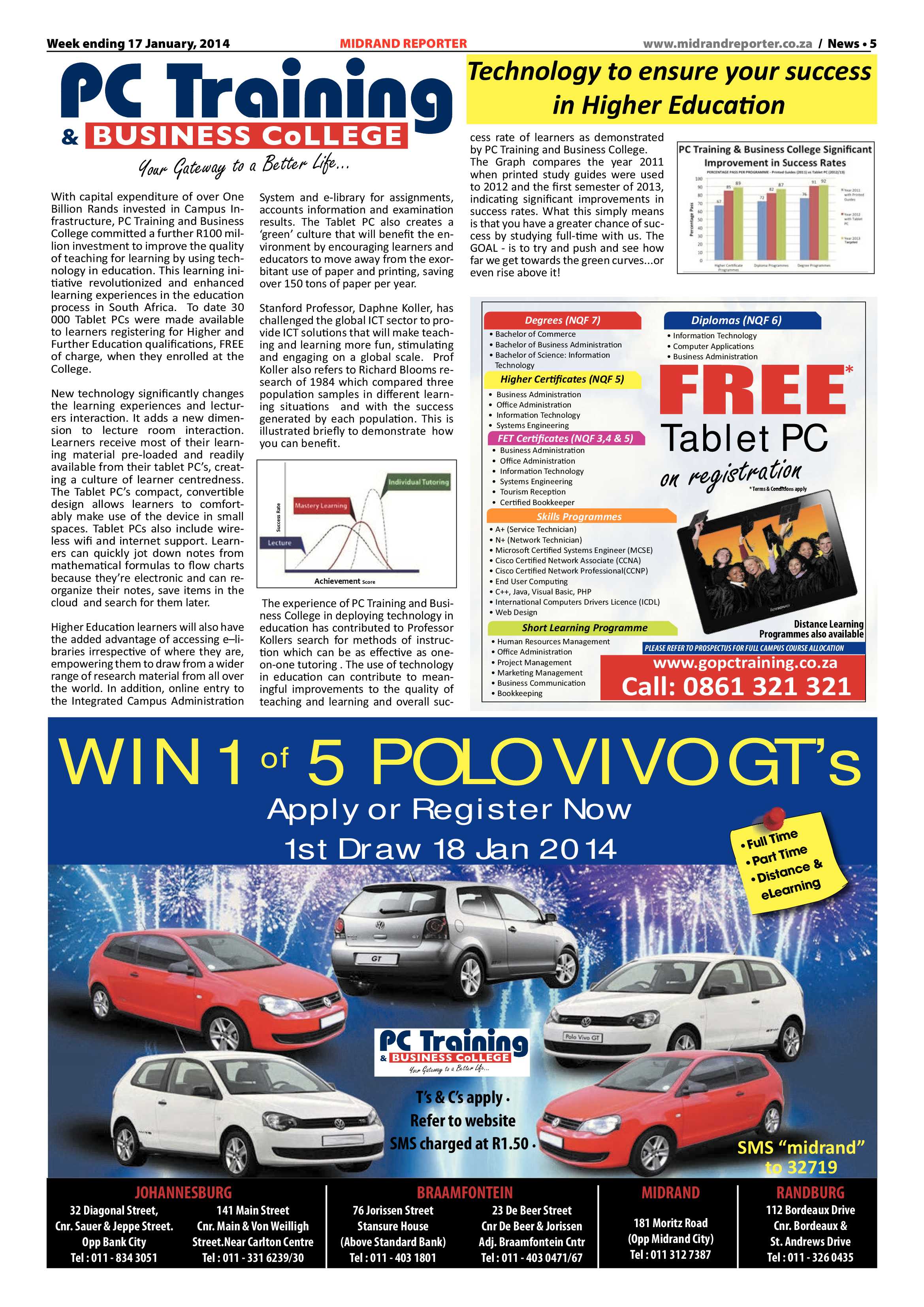 Midrand Reporter 17 January 2014 page 5