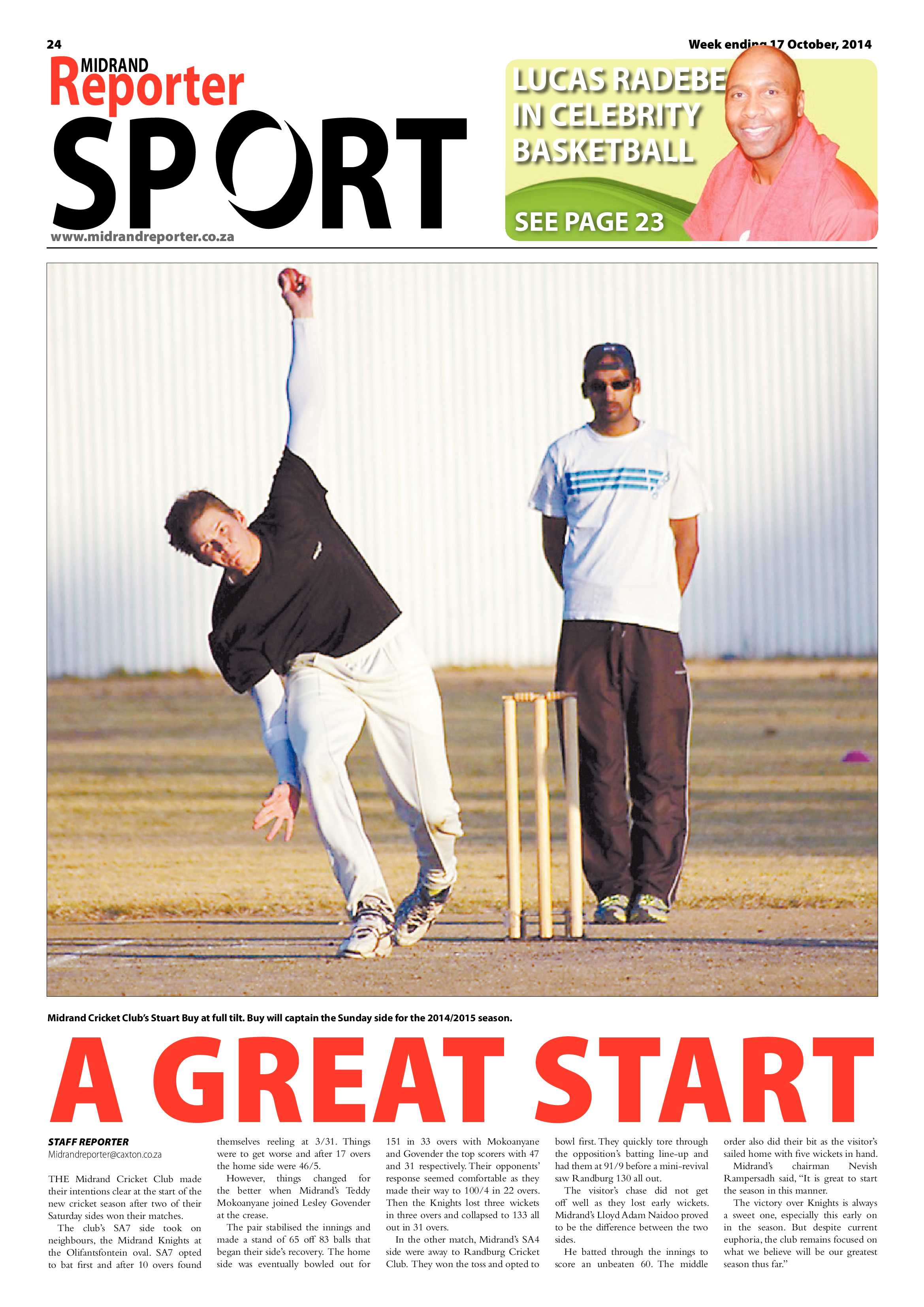 Midrand Reporter 17 October 2014 page 24