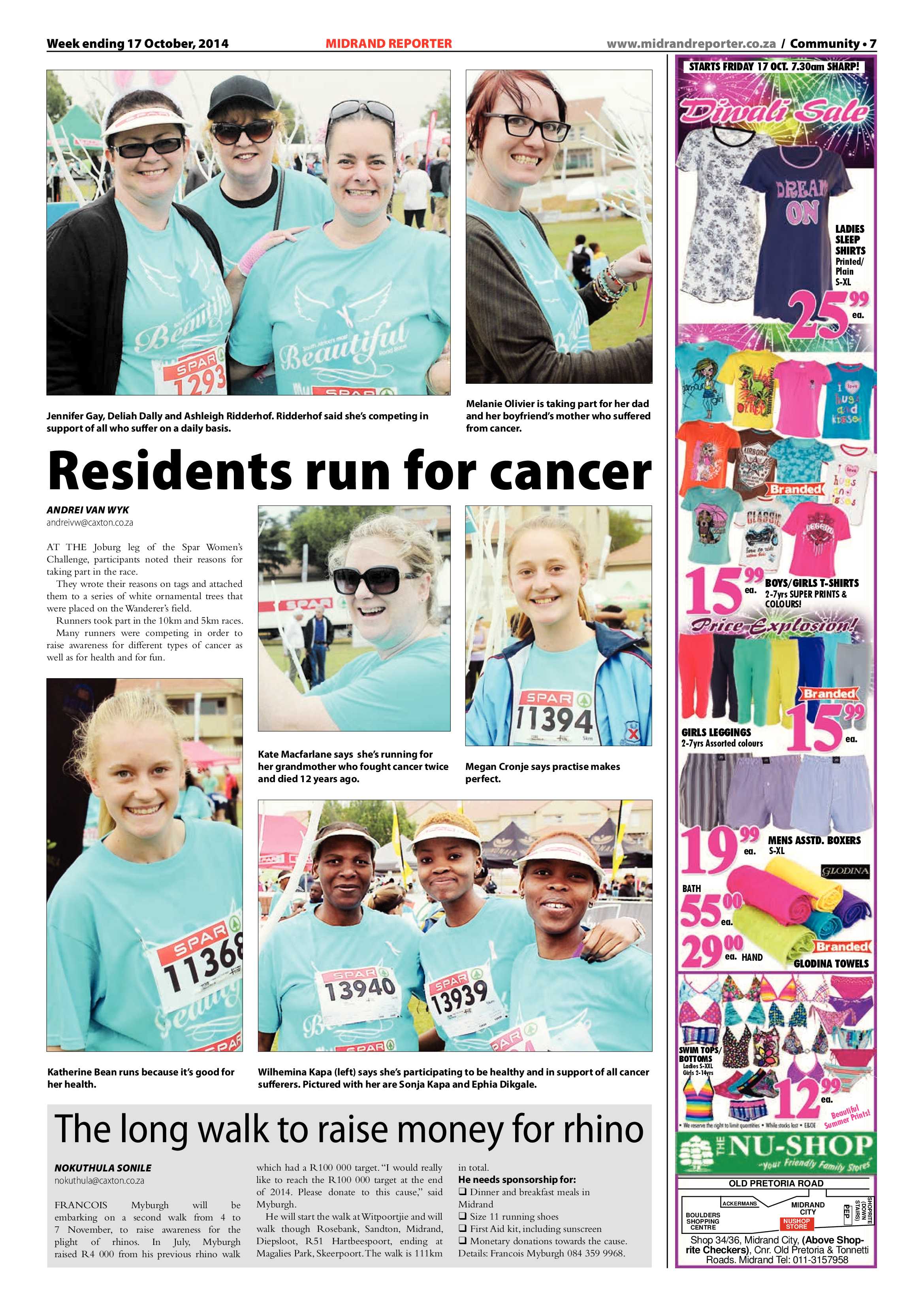 Midrand Reporter 17 October 2014 page 7