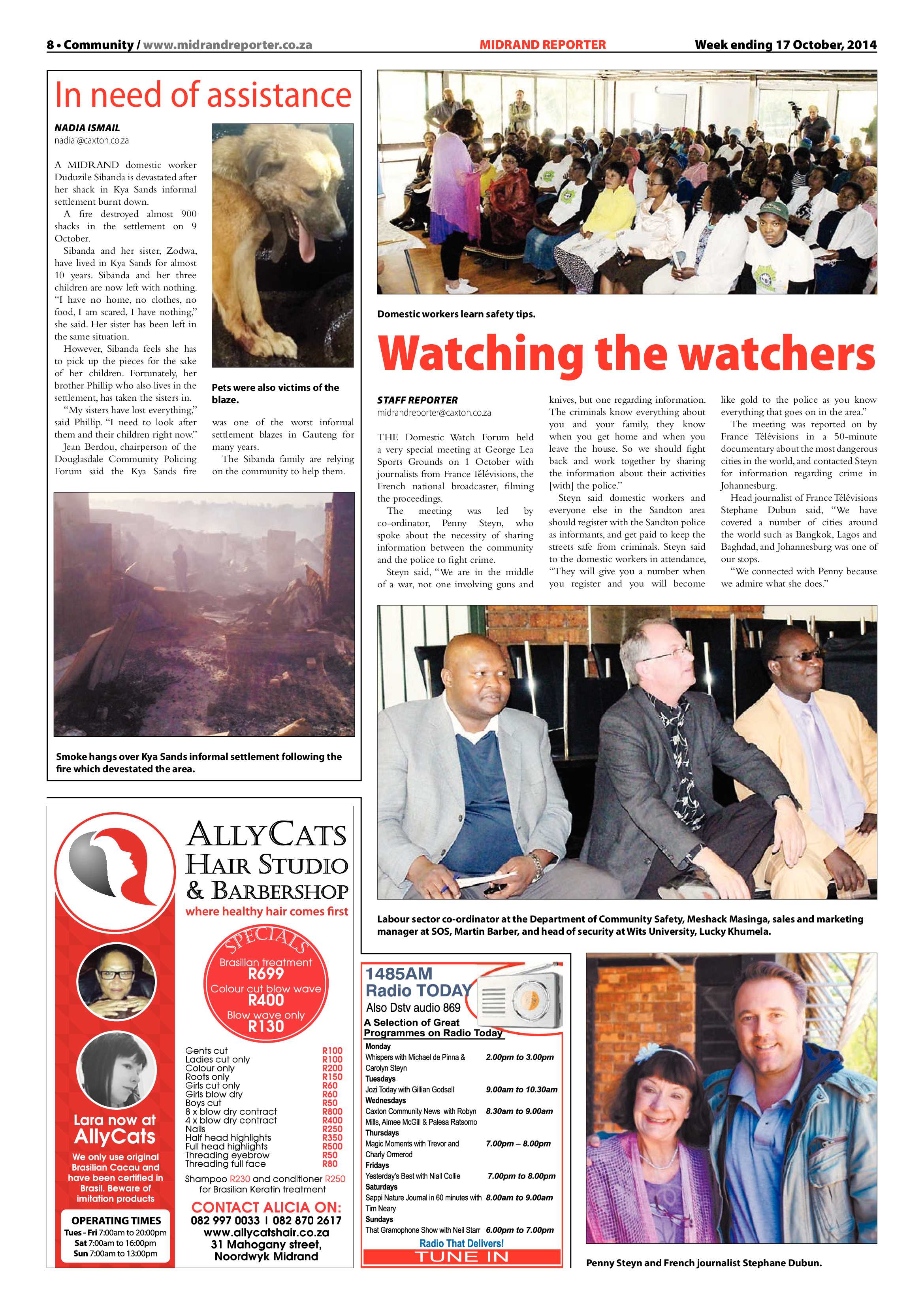 Midrand Reporter 17 October 2014 page 8