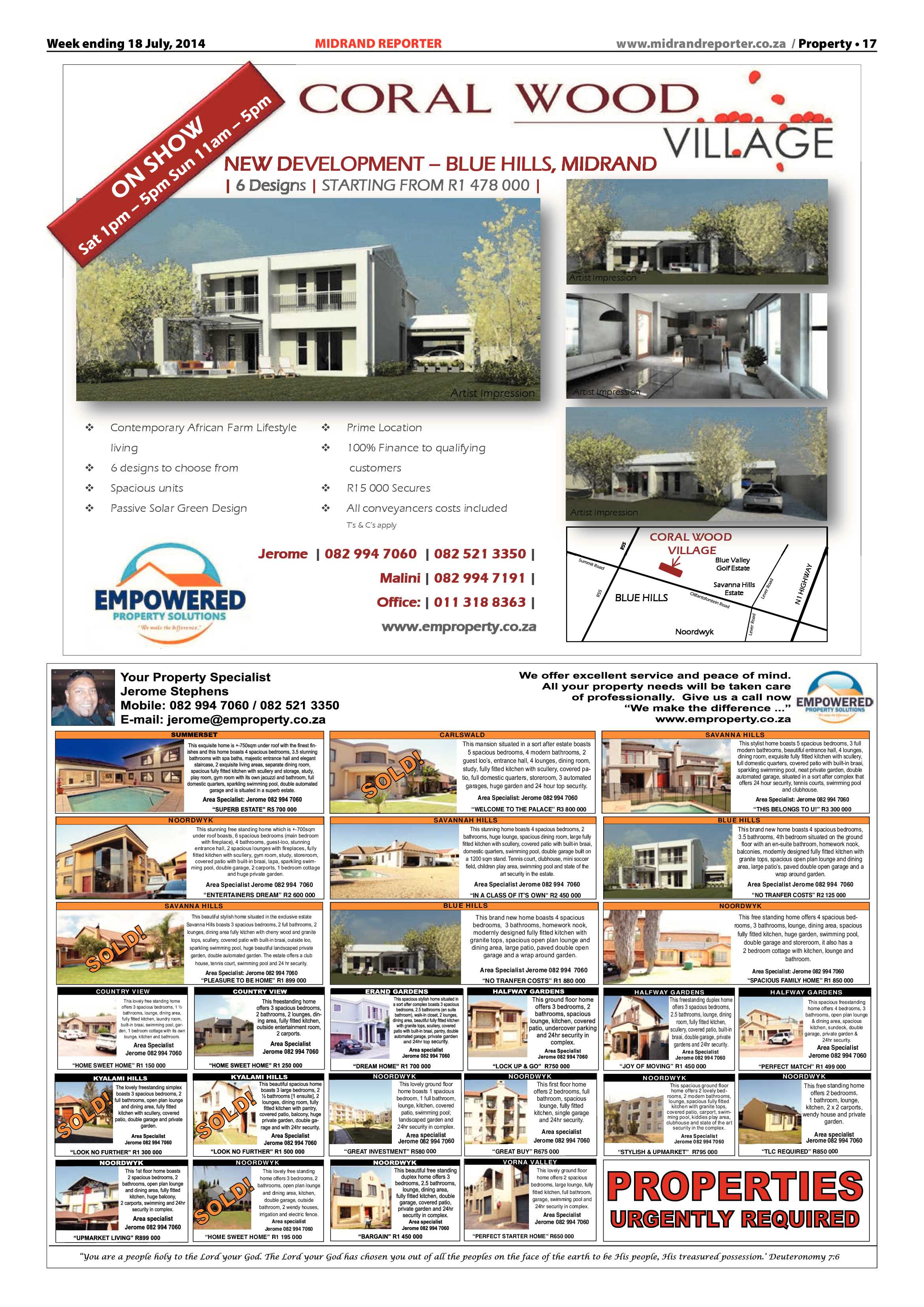 Midrand Reporter 18 July 2014 page 17