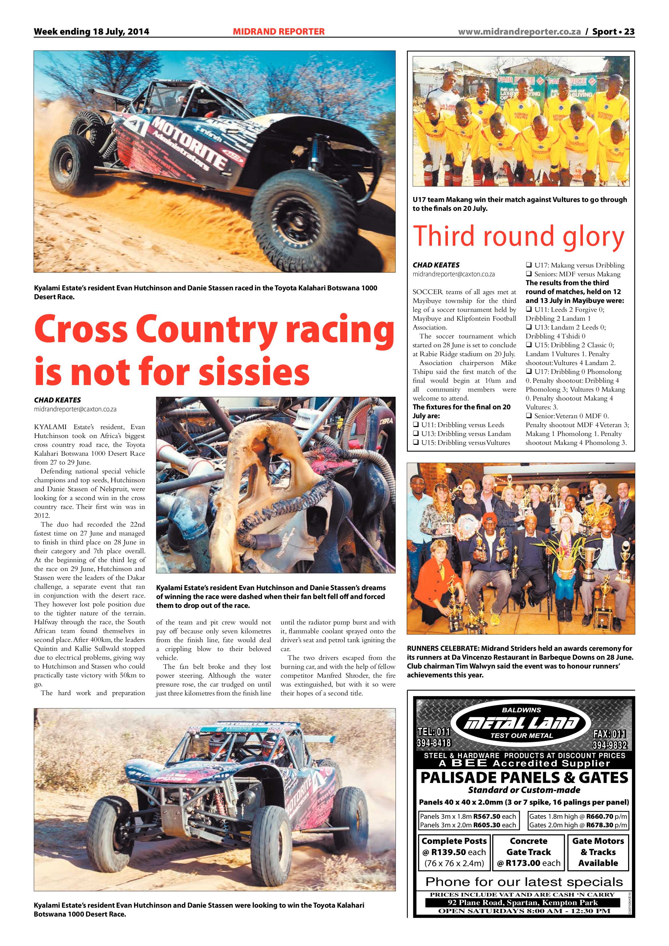 Midrand Reporter 18 July 2014 page 23