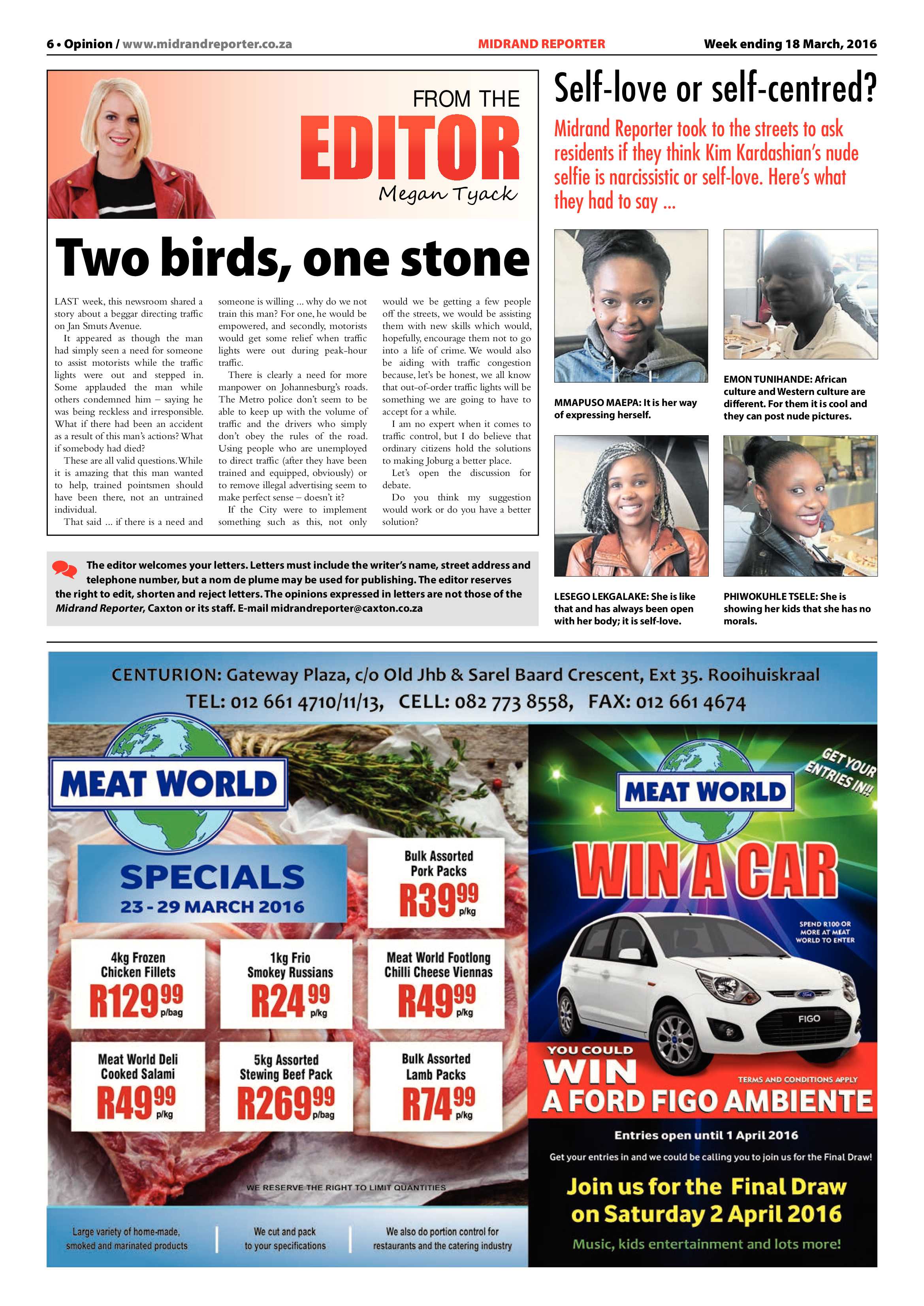 Midrand Reporter 18 March 2016 page 6