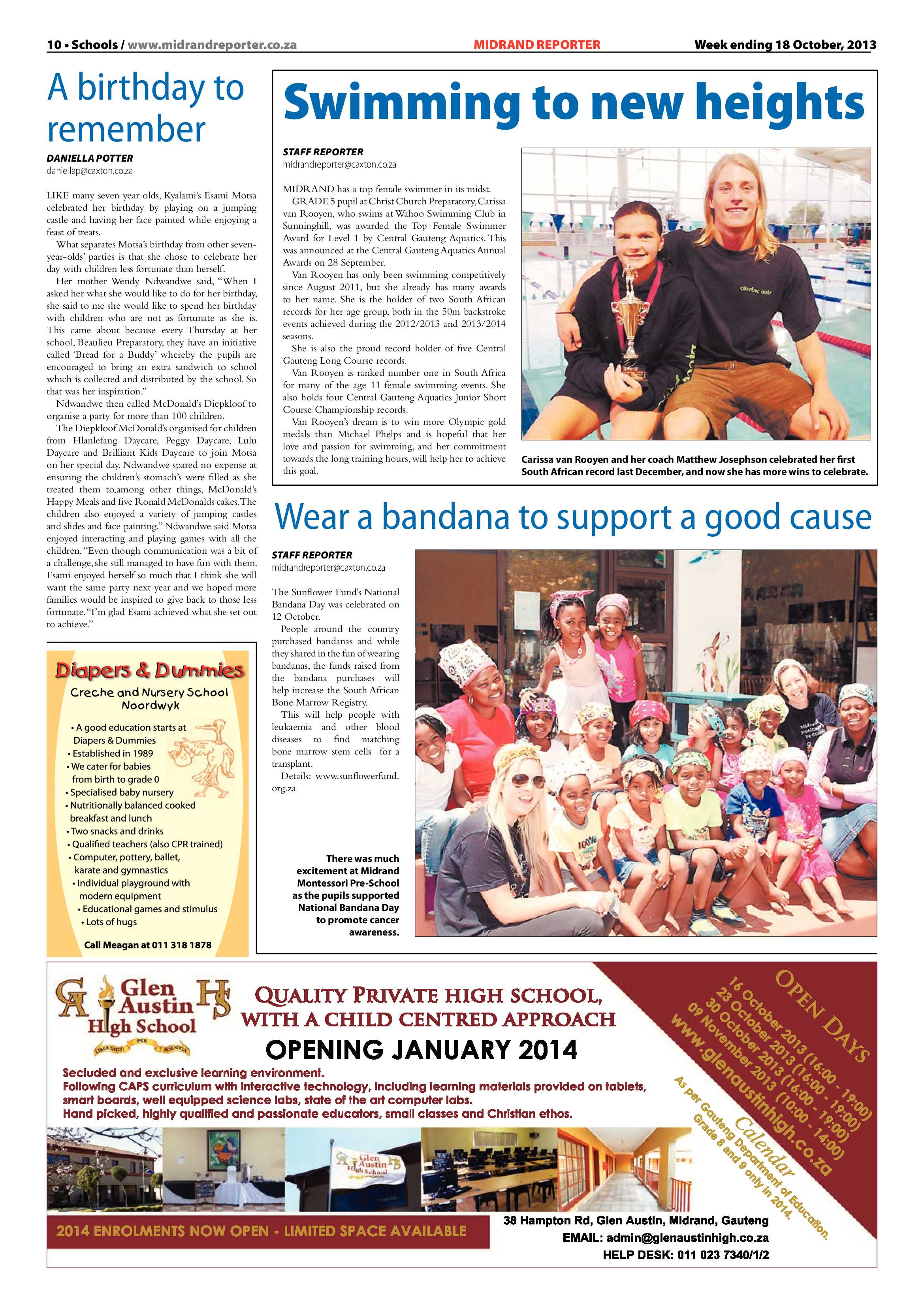 Midrand Reporter 18 October 2013 page 10