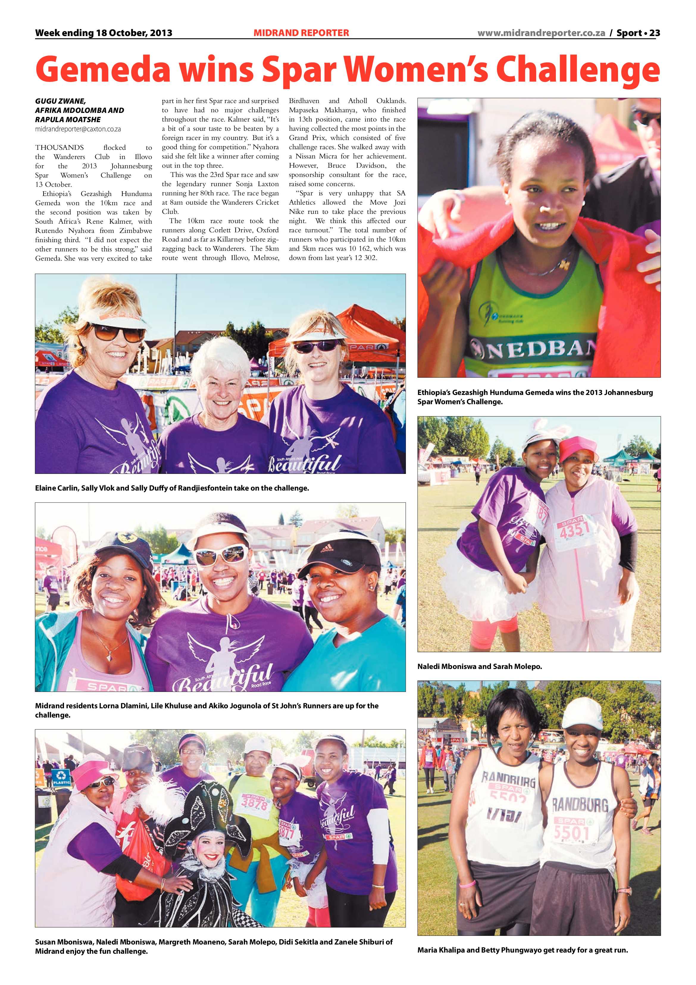 Midrand Reporter 18 October 2013 page 23
