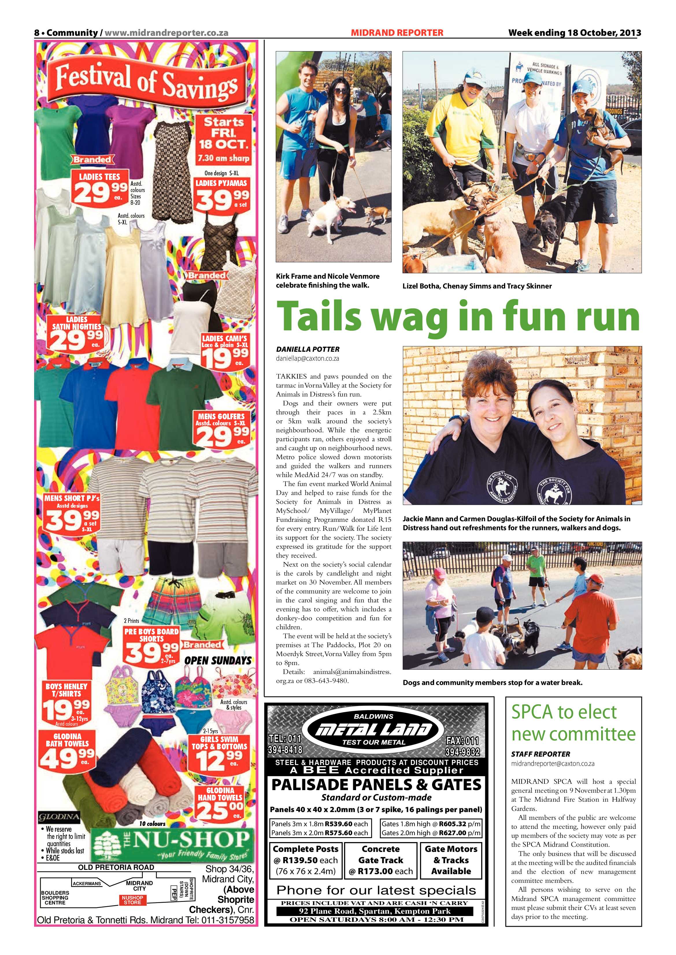 Midrand Reporter 18 October 2013 page 8