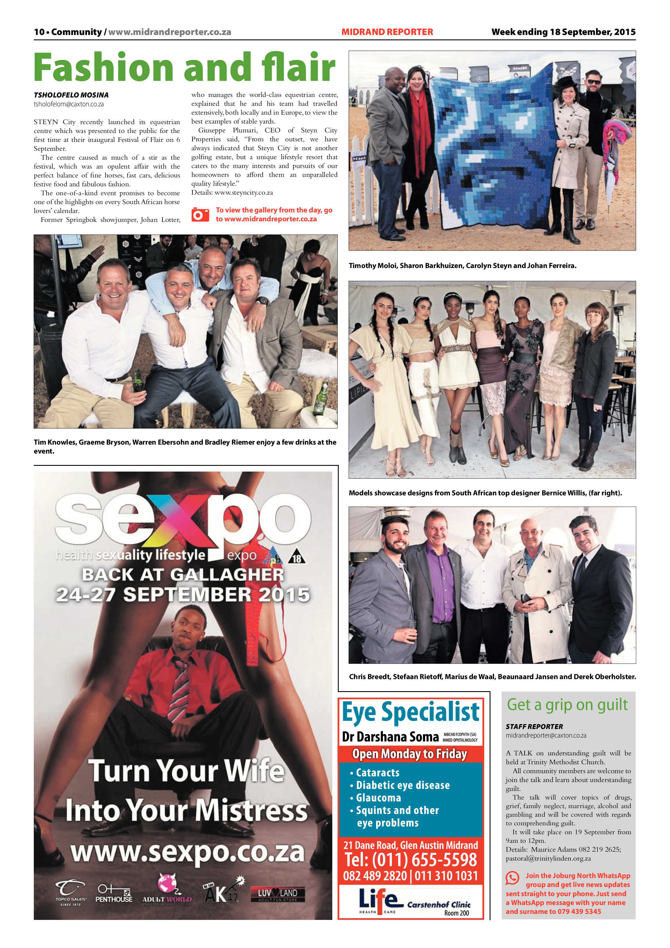 Midrand Reporter 18 September 2015 page 10