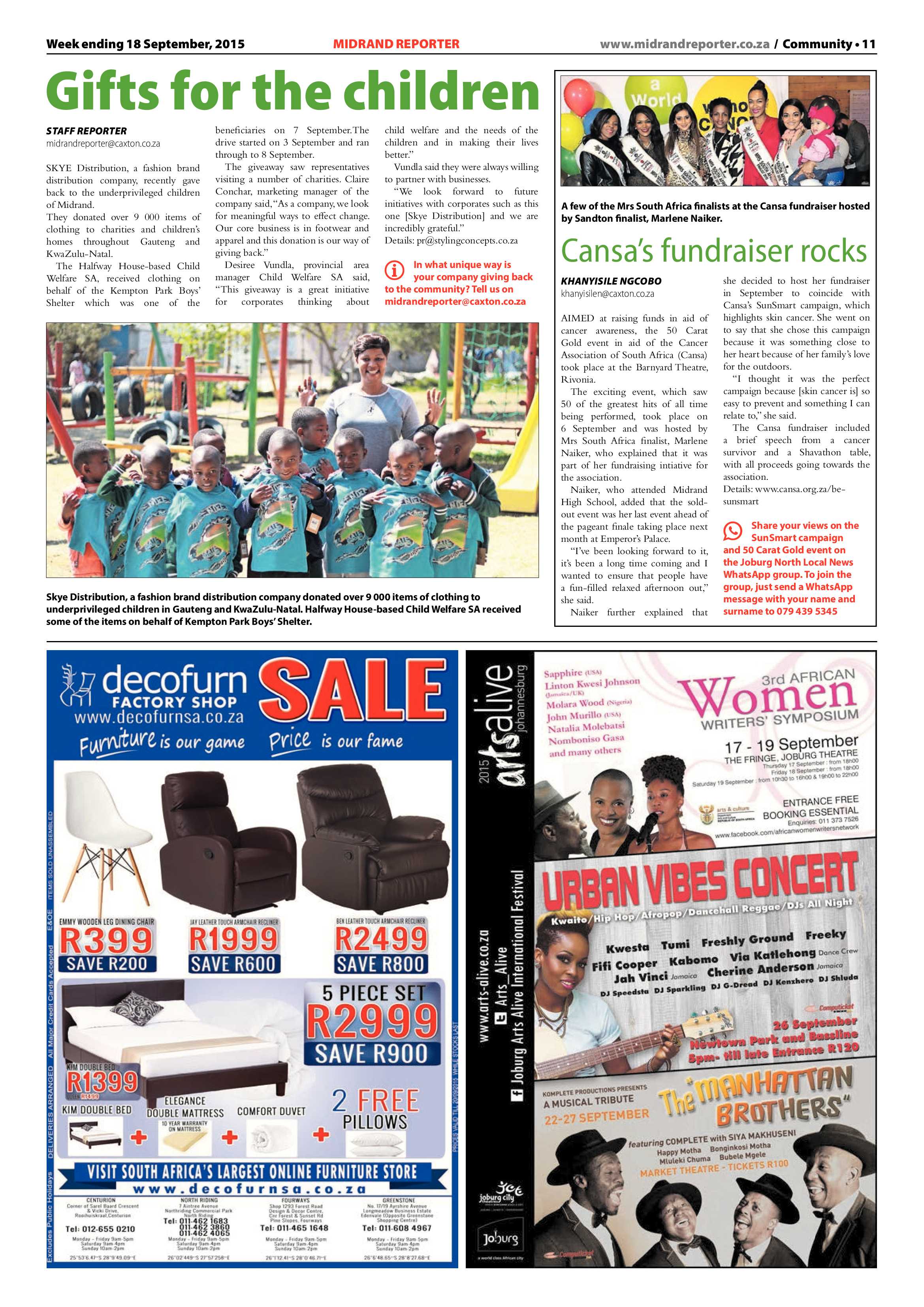 Midrand Reporter 18 September 2015 page 11